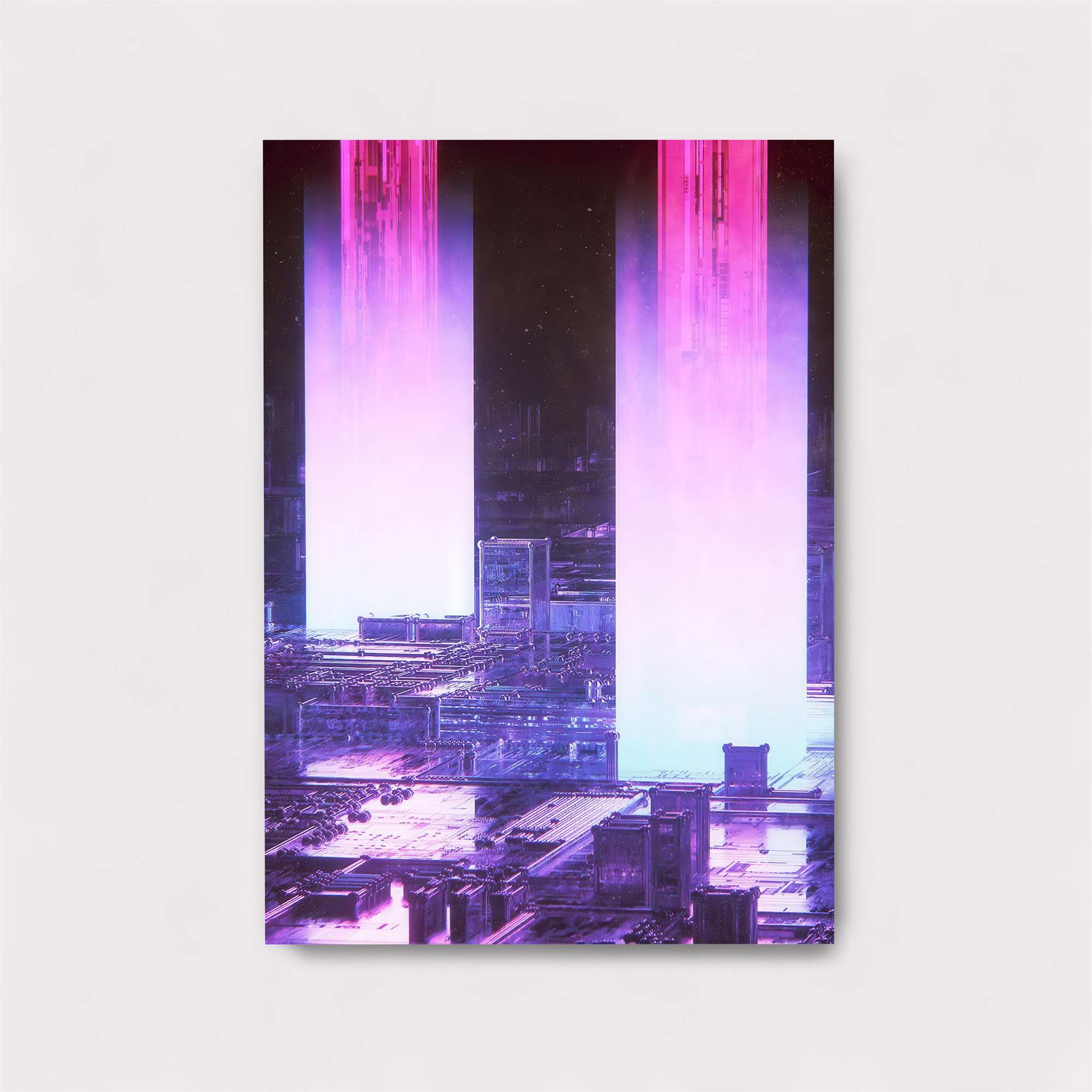 Neon Horizons Safe Wall Magnetic / M