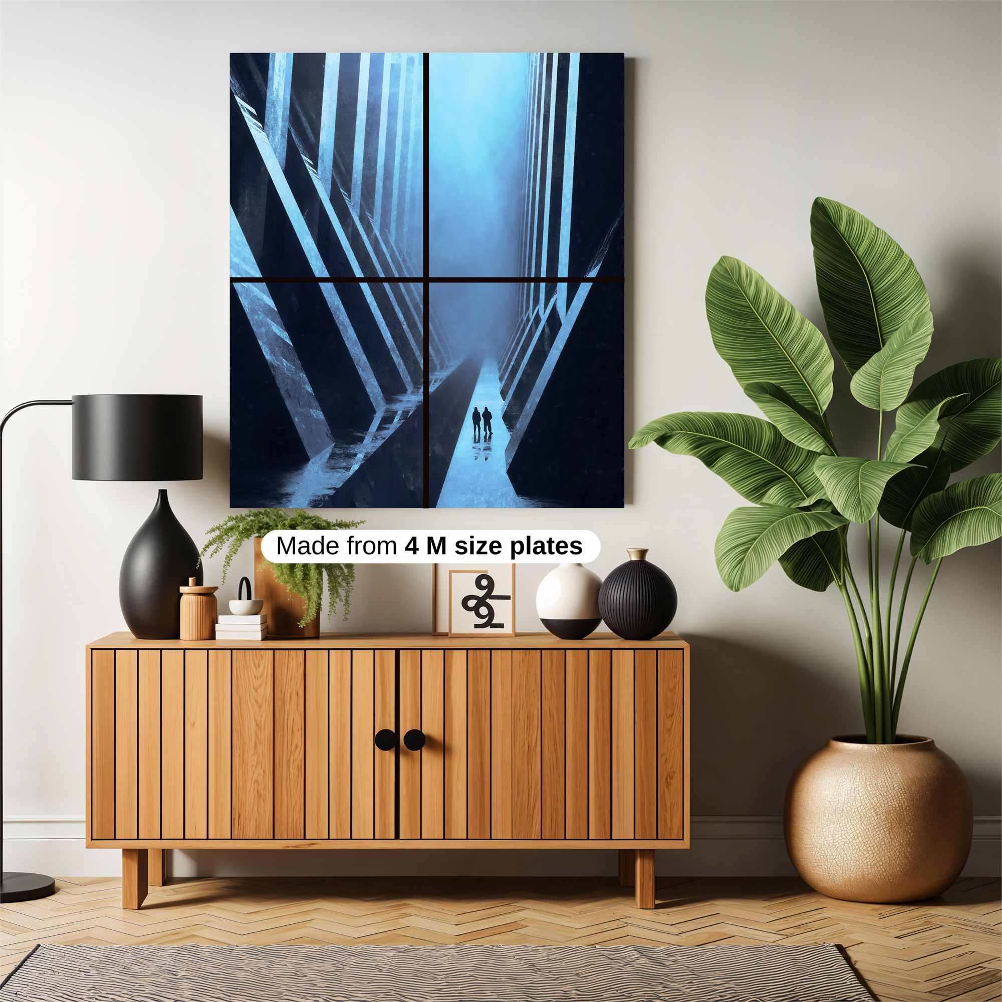 Futuristic Odyssey Safe Wall Magnetic / M