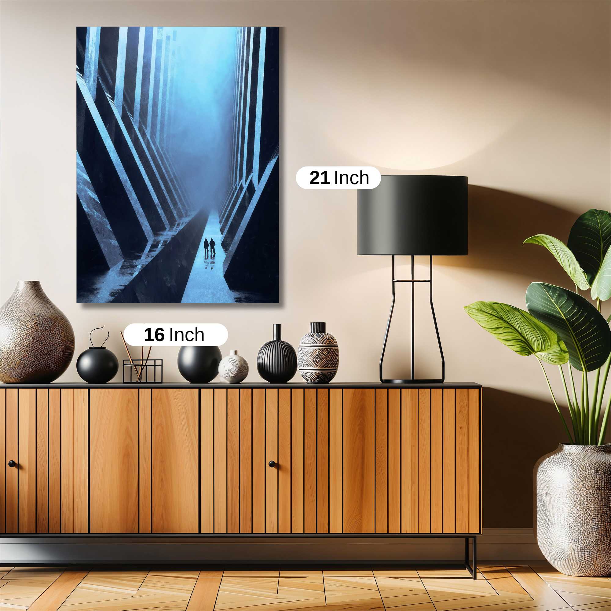 Futuristic Odyssey Safe Wall Magnetic / M