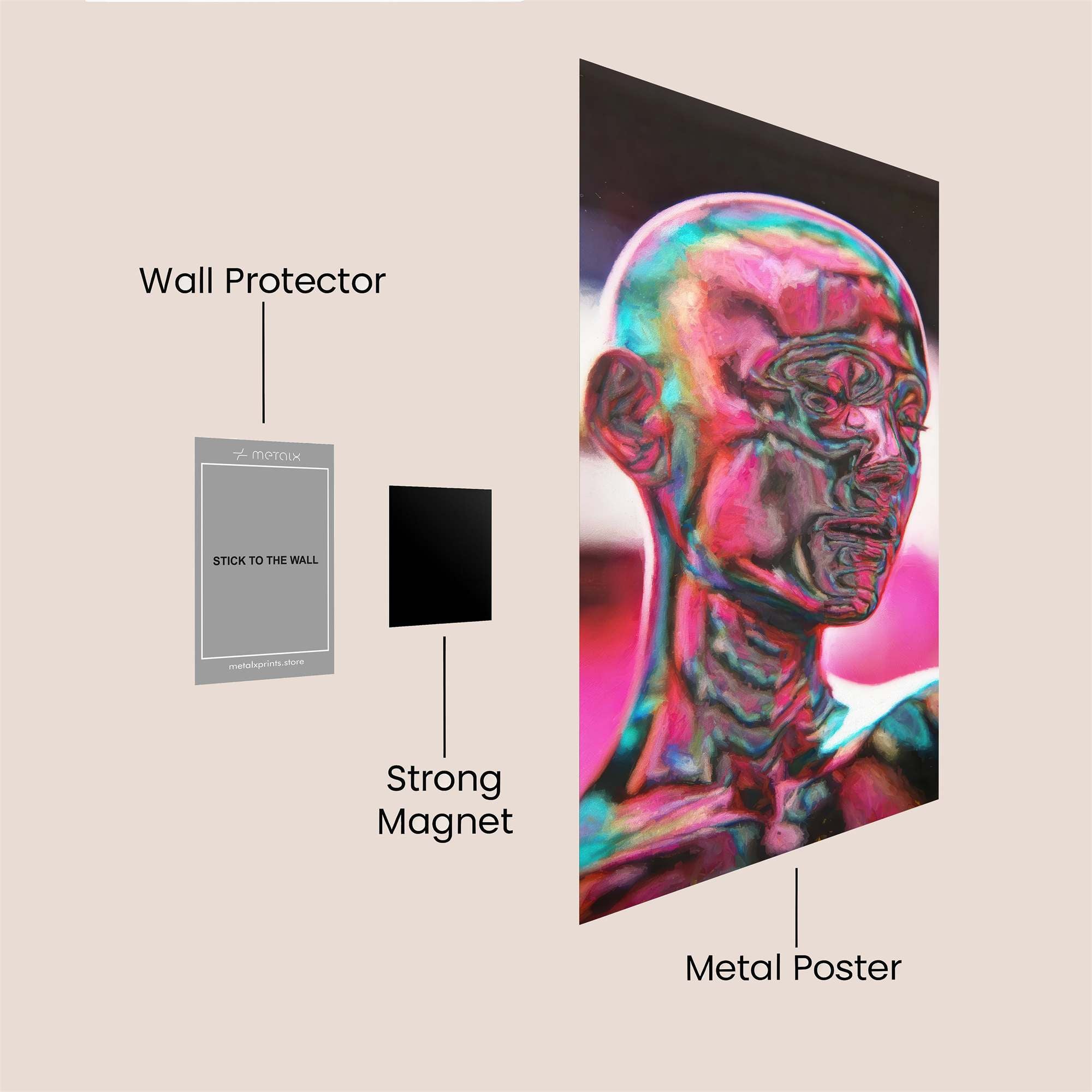 Chromatic Enigma Safe Wall Magnetic / M