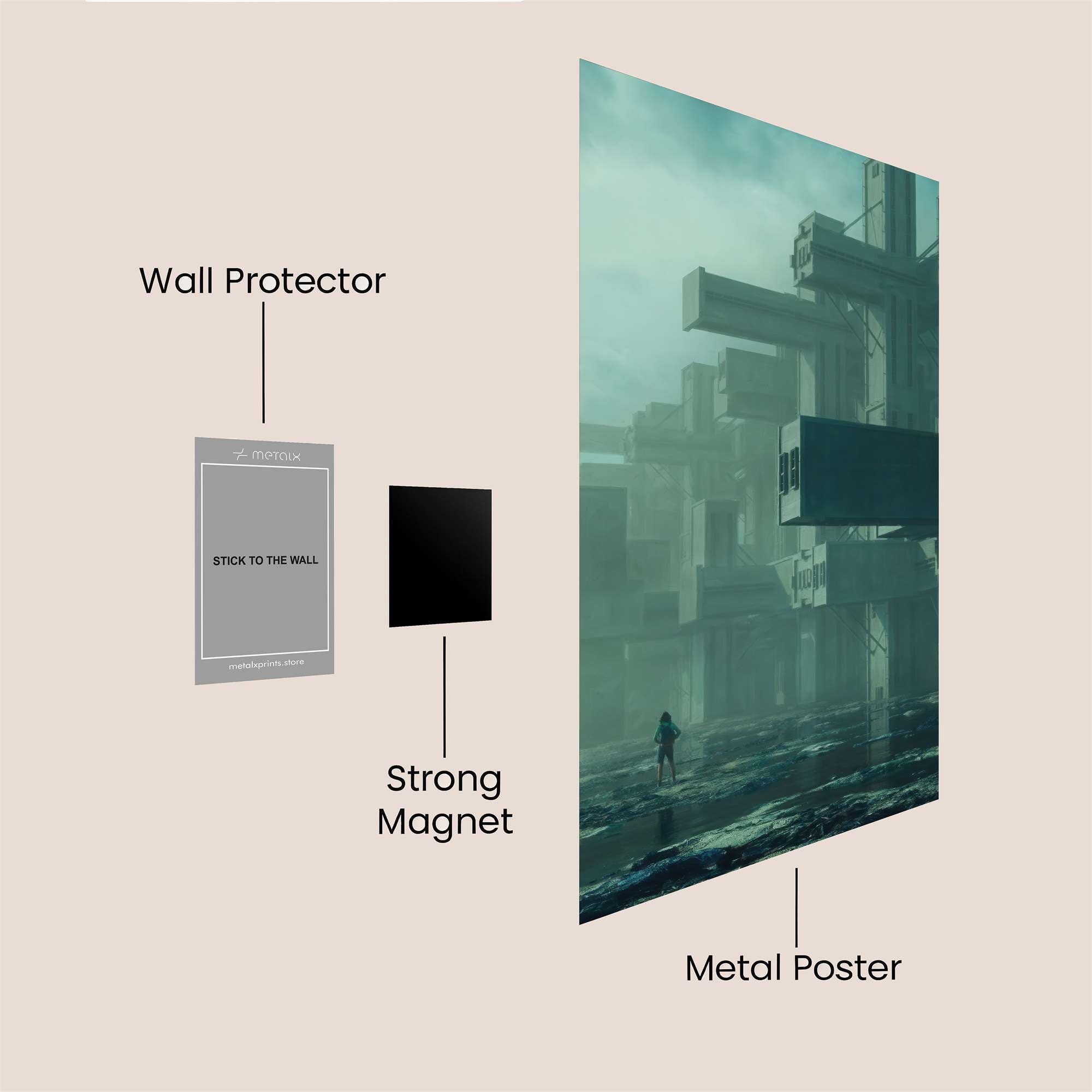 Monolithic Isolation Safe Wall Magnetic / M