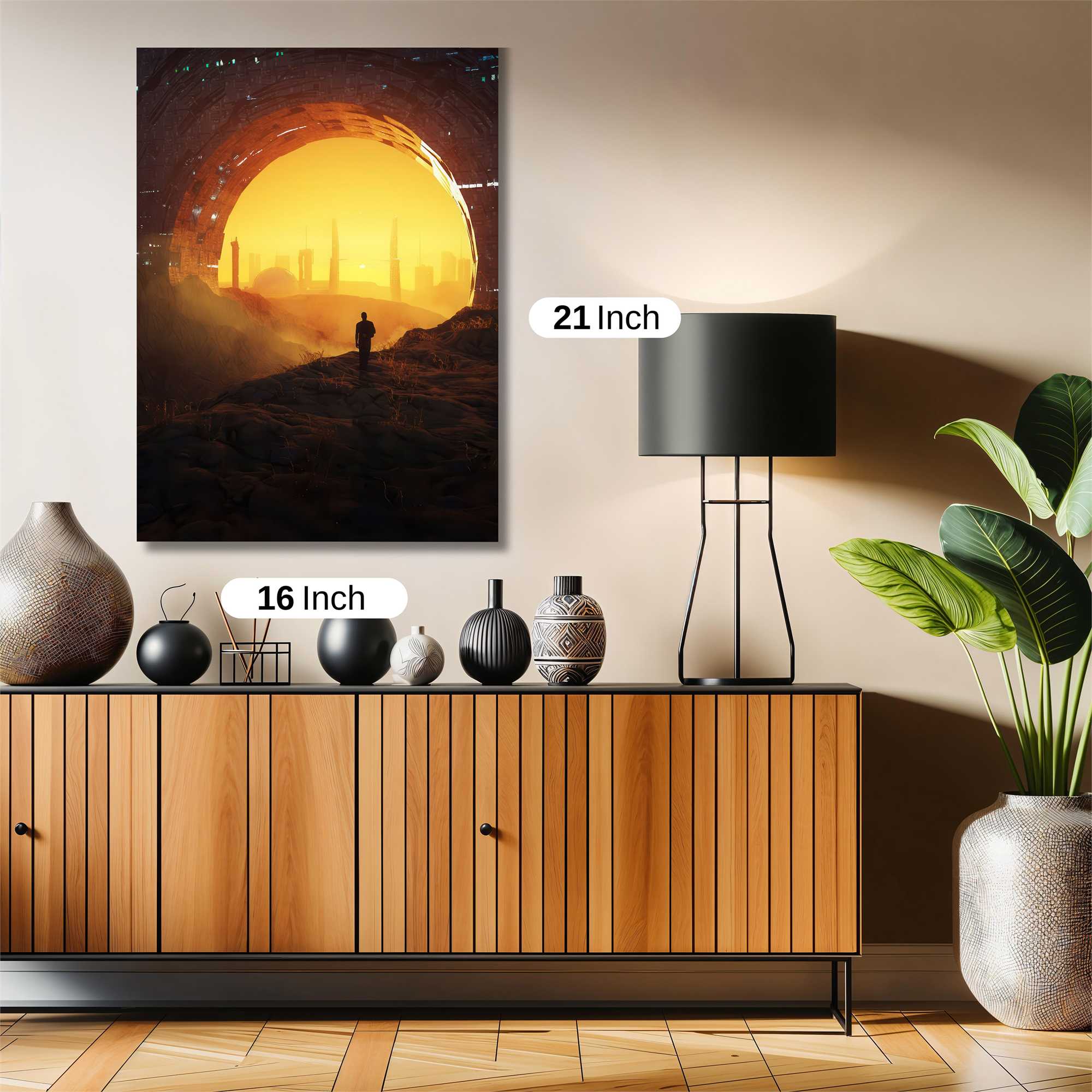 Sunset Odyssey Safe Wall Magnetic / M