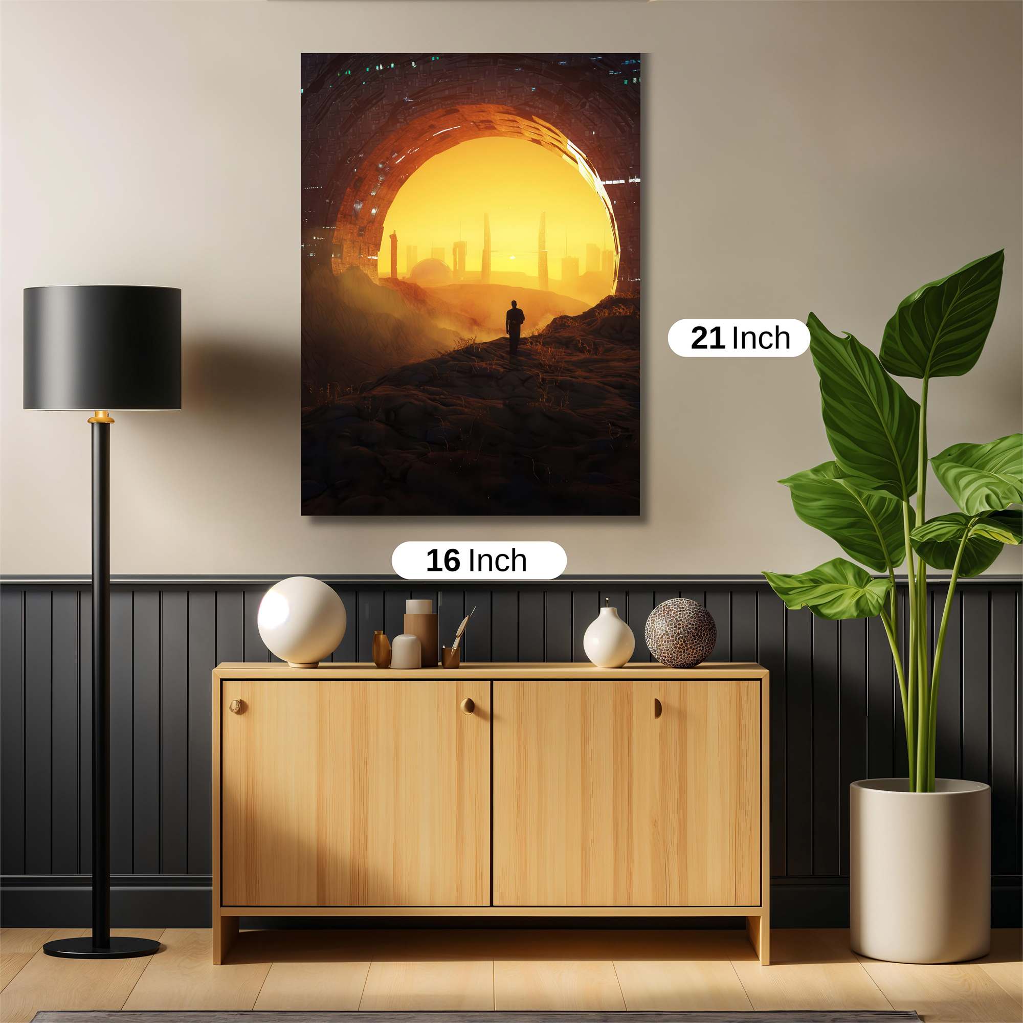 Sunset Odyssey Safe Wall Magnetic / M