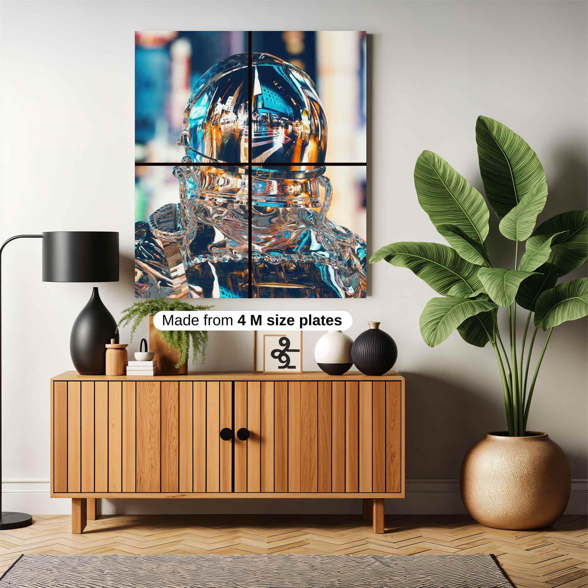 Astronaut Dreamscape Safe Wall Magnetic / M