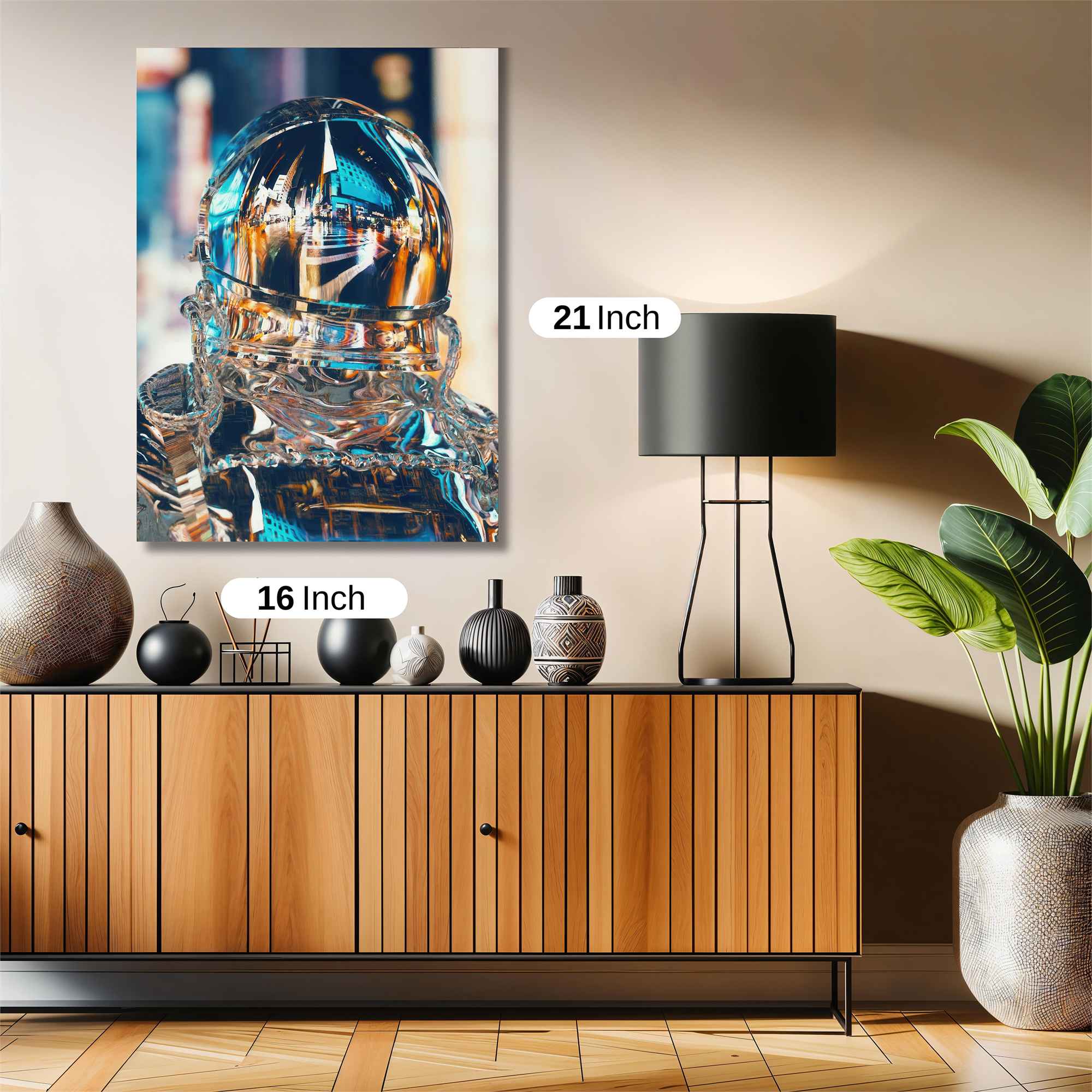 Astronaut Dreamscape Safe Wall Magnetic / M