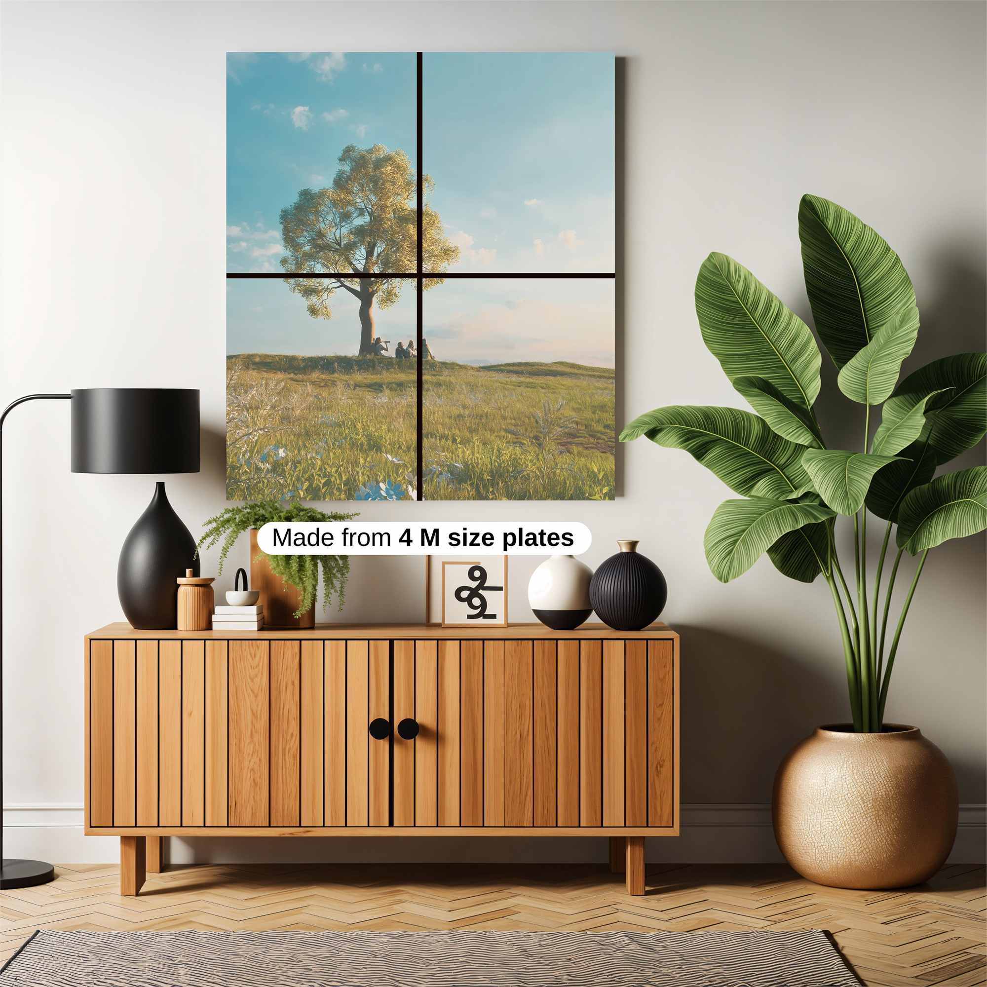 Serene Gathering Safe Wall Magnetic / M