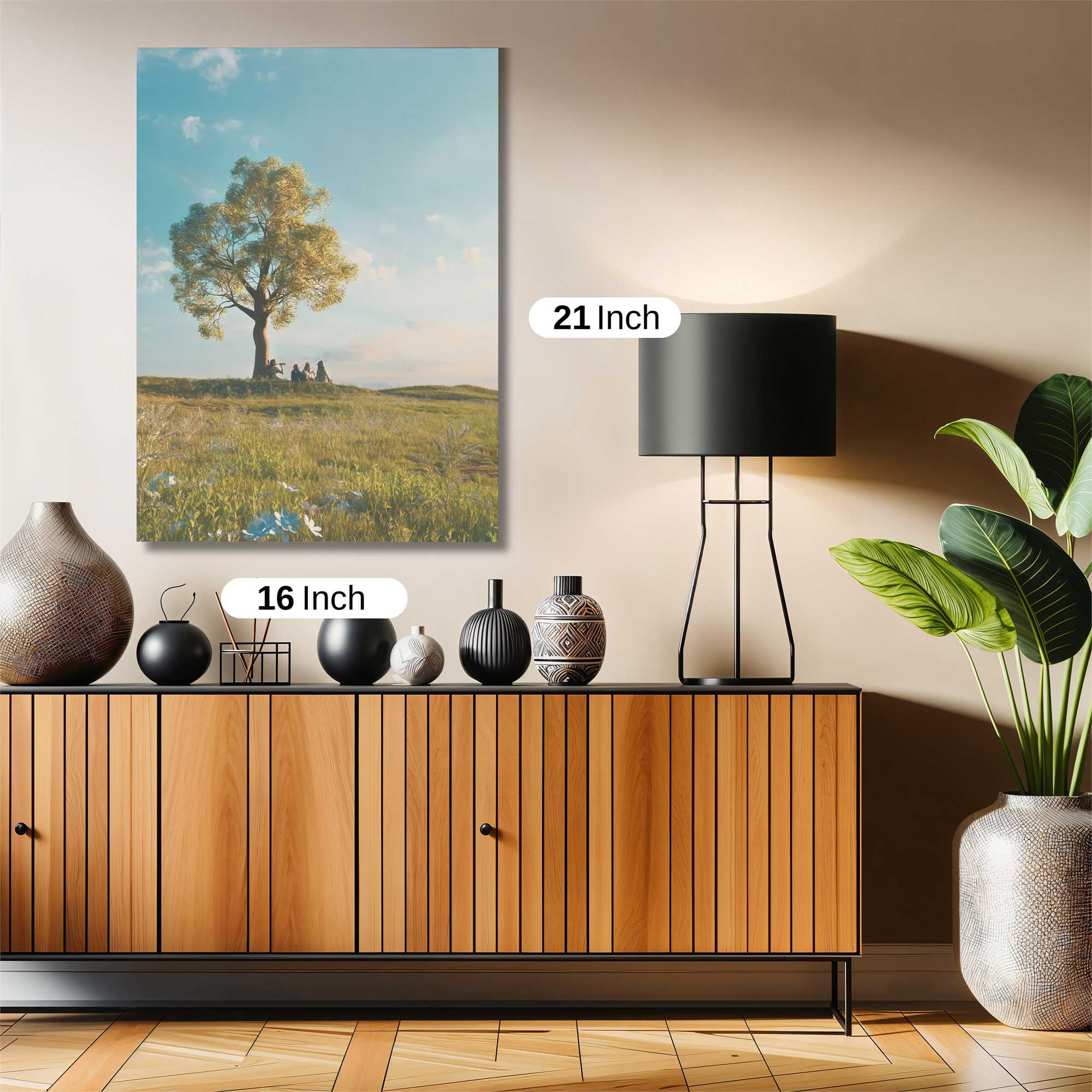 Serene Gathering Safe Wall Magnetic / M