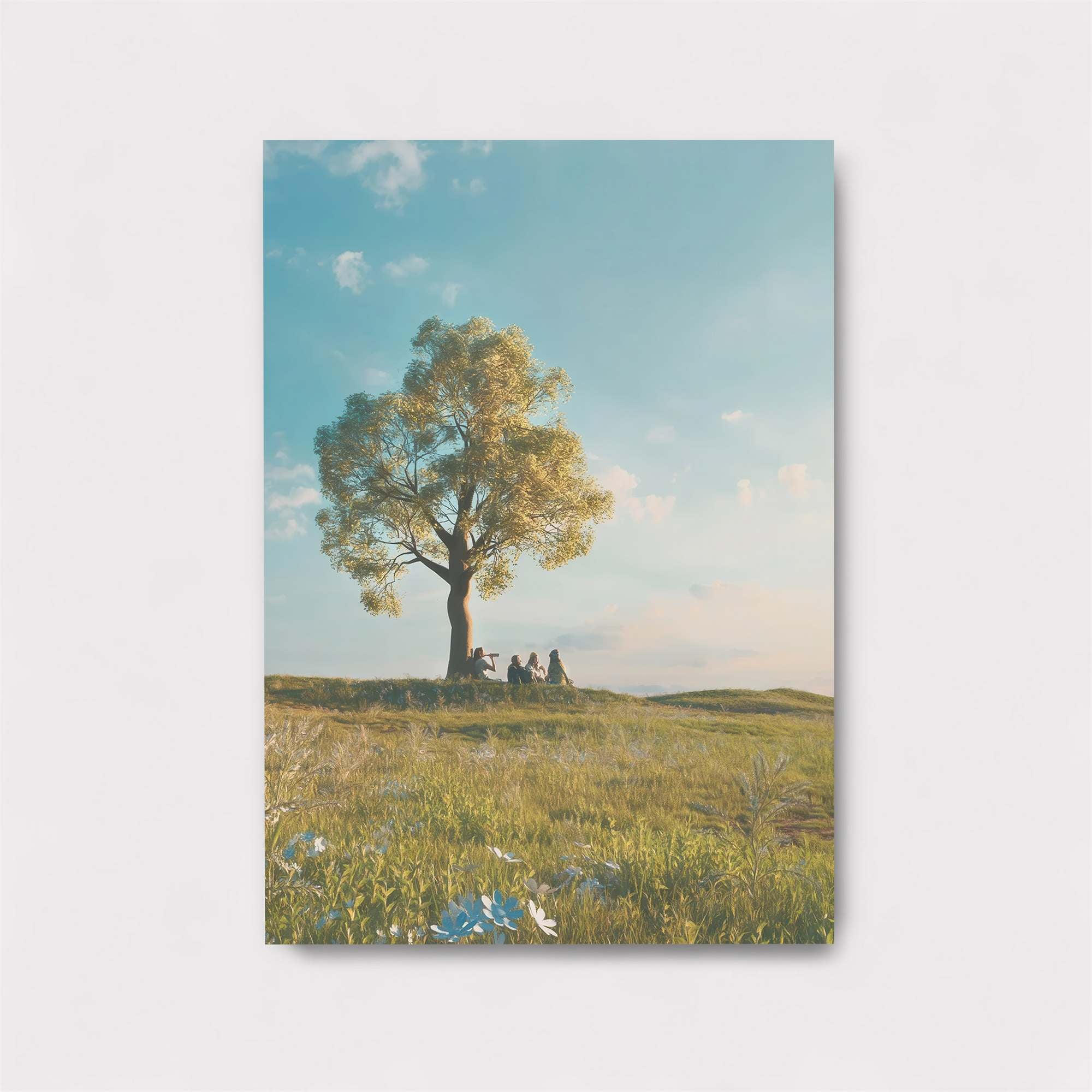 Serene Gathering Safe Wall Magnetic / M