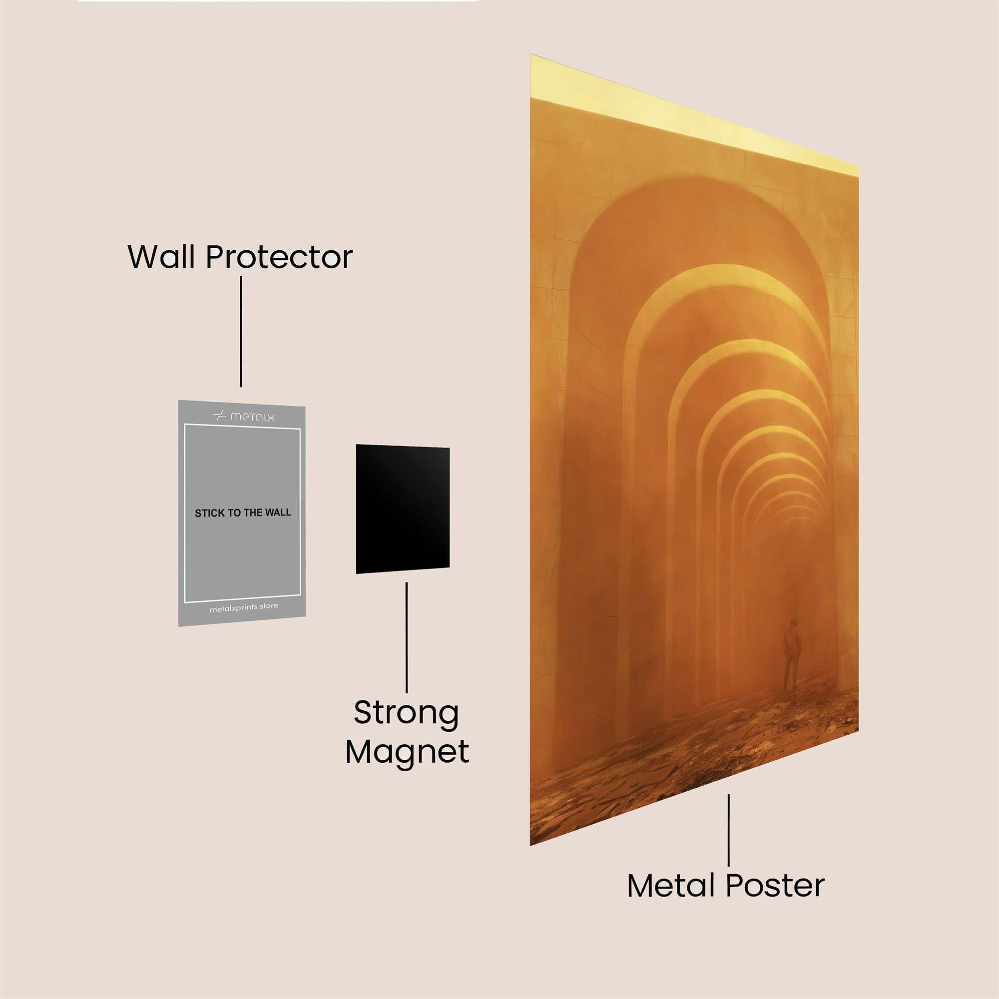 Ethereal Gateways Safe Wall Magnetic / M