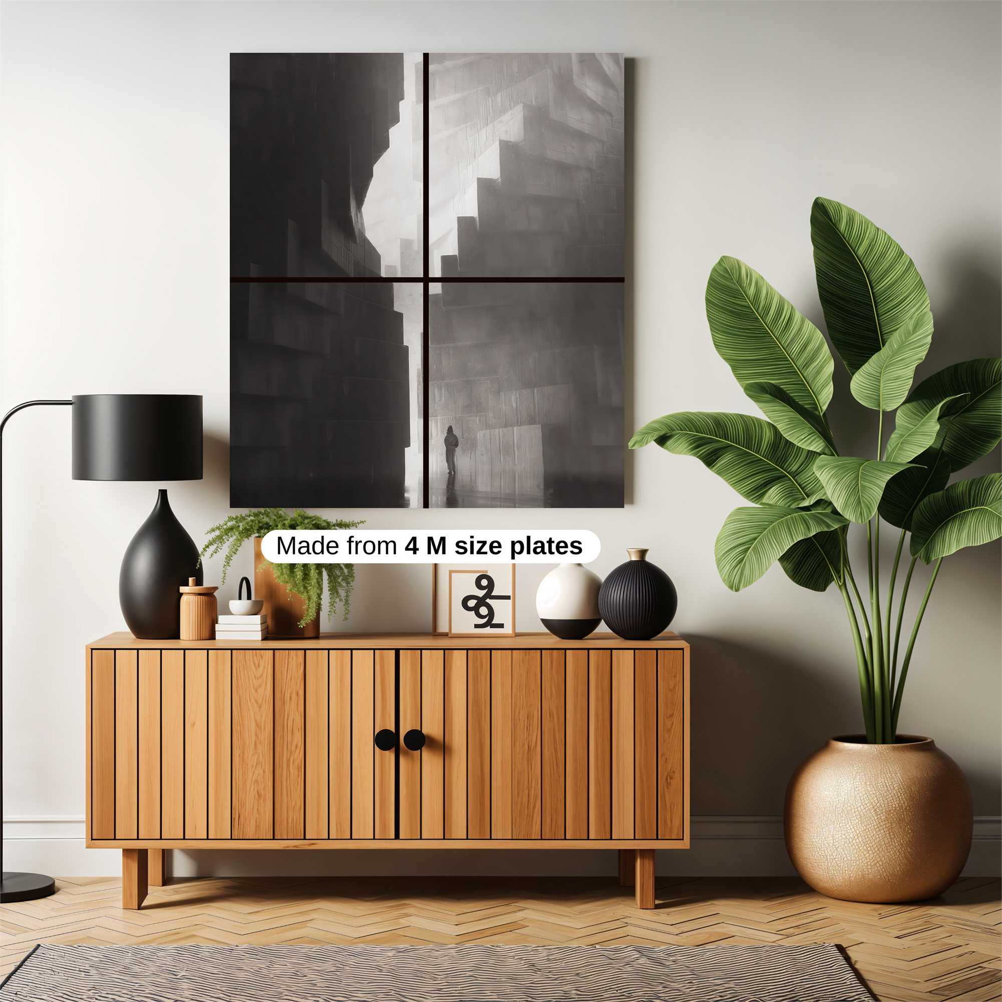 Labyrinthine Reverie Safe Wall Magnetic / M