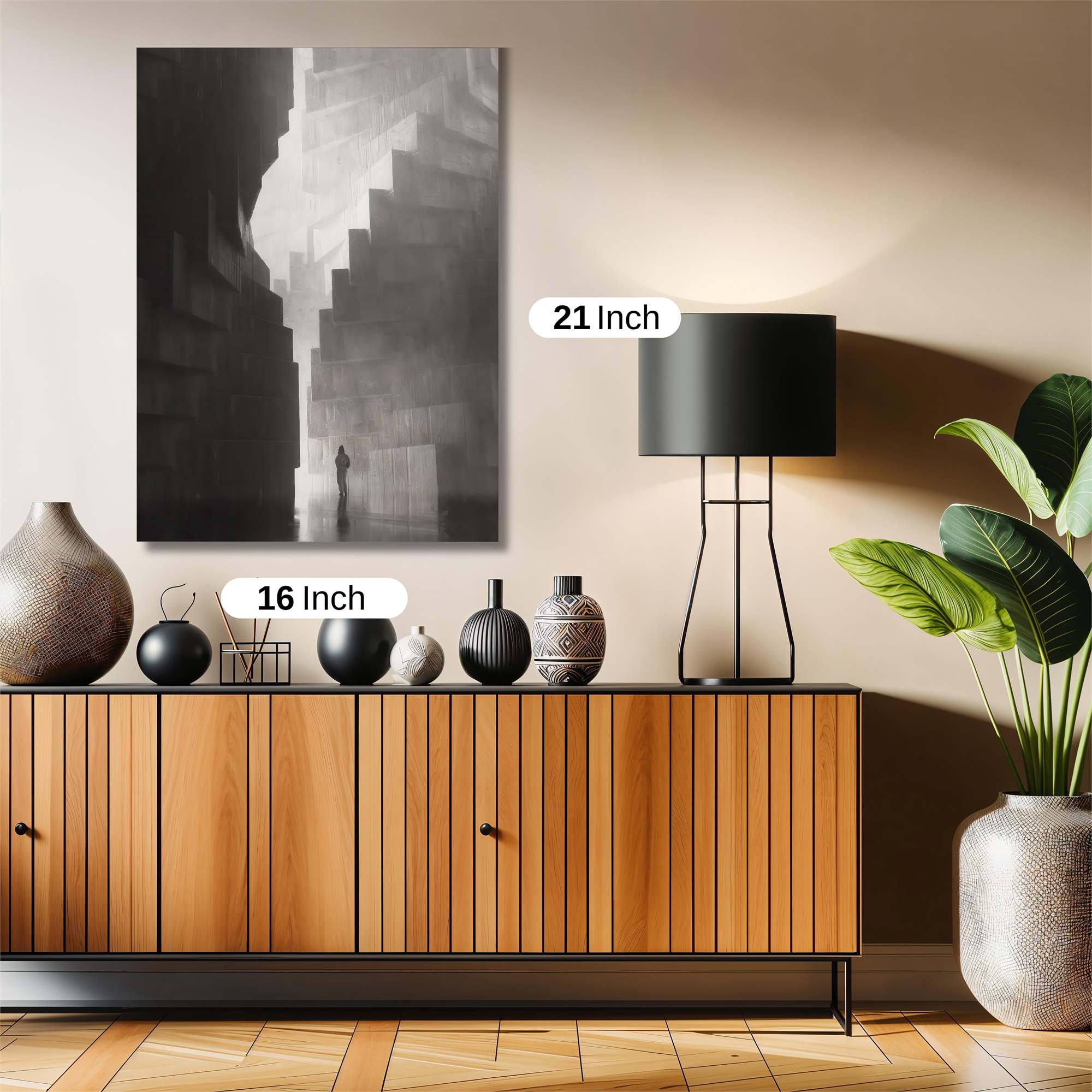 Labyrinthine Reverie Safe Wall Magnetic / M