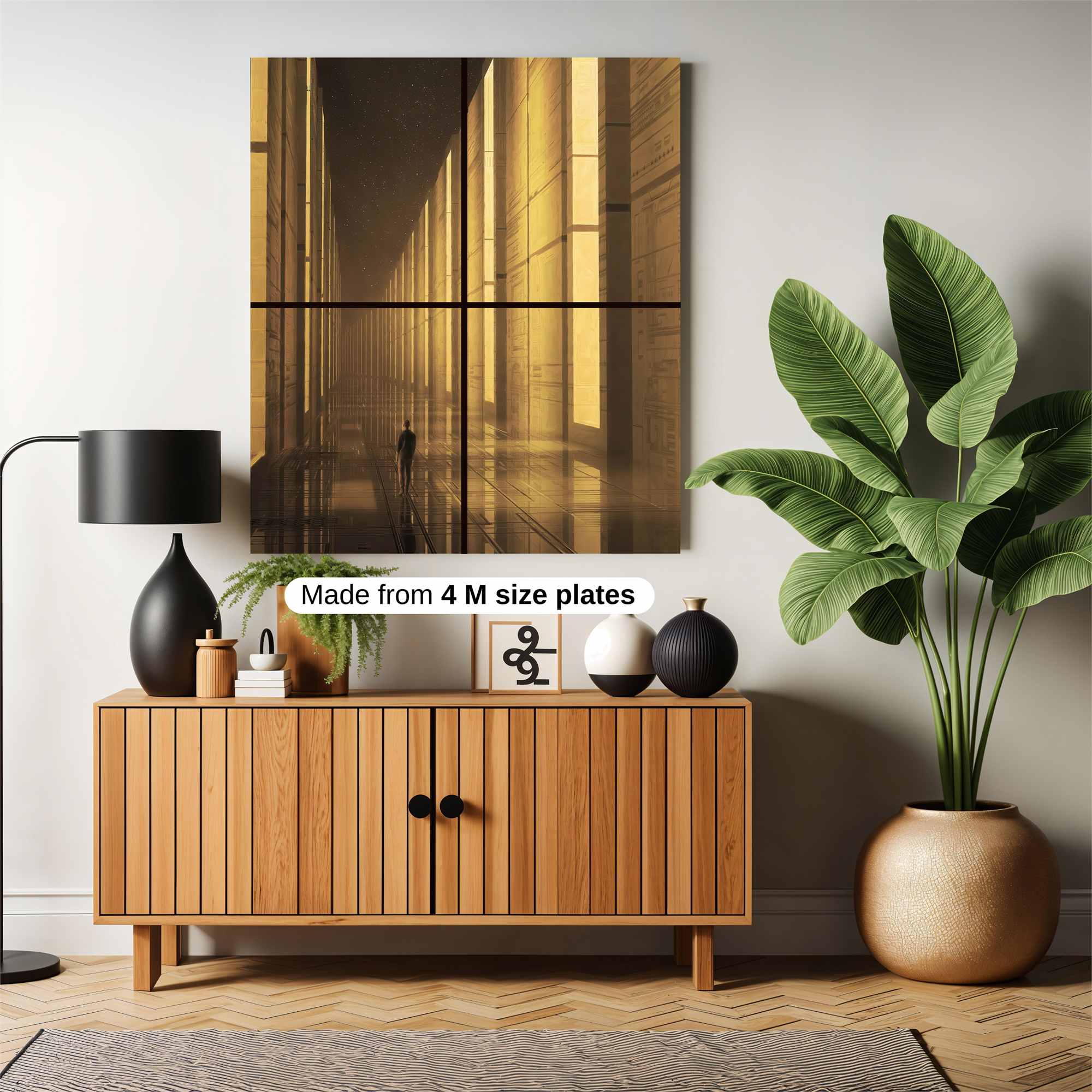 Golden Corridor Safe Wall Magnetic / M