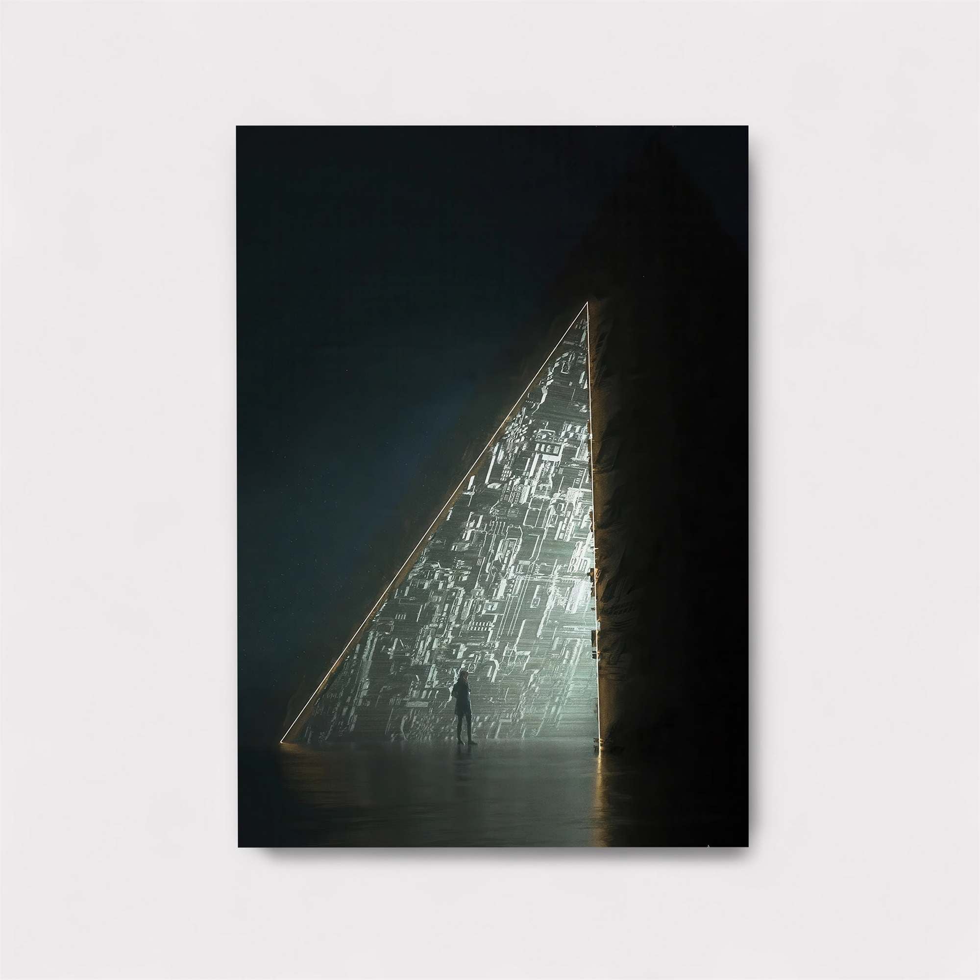 Pyramid Enigma Safe Wall Magnetic / M