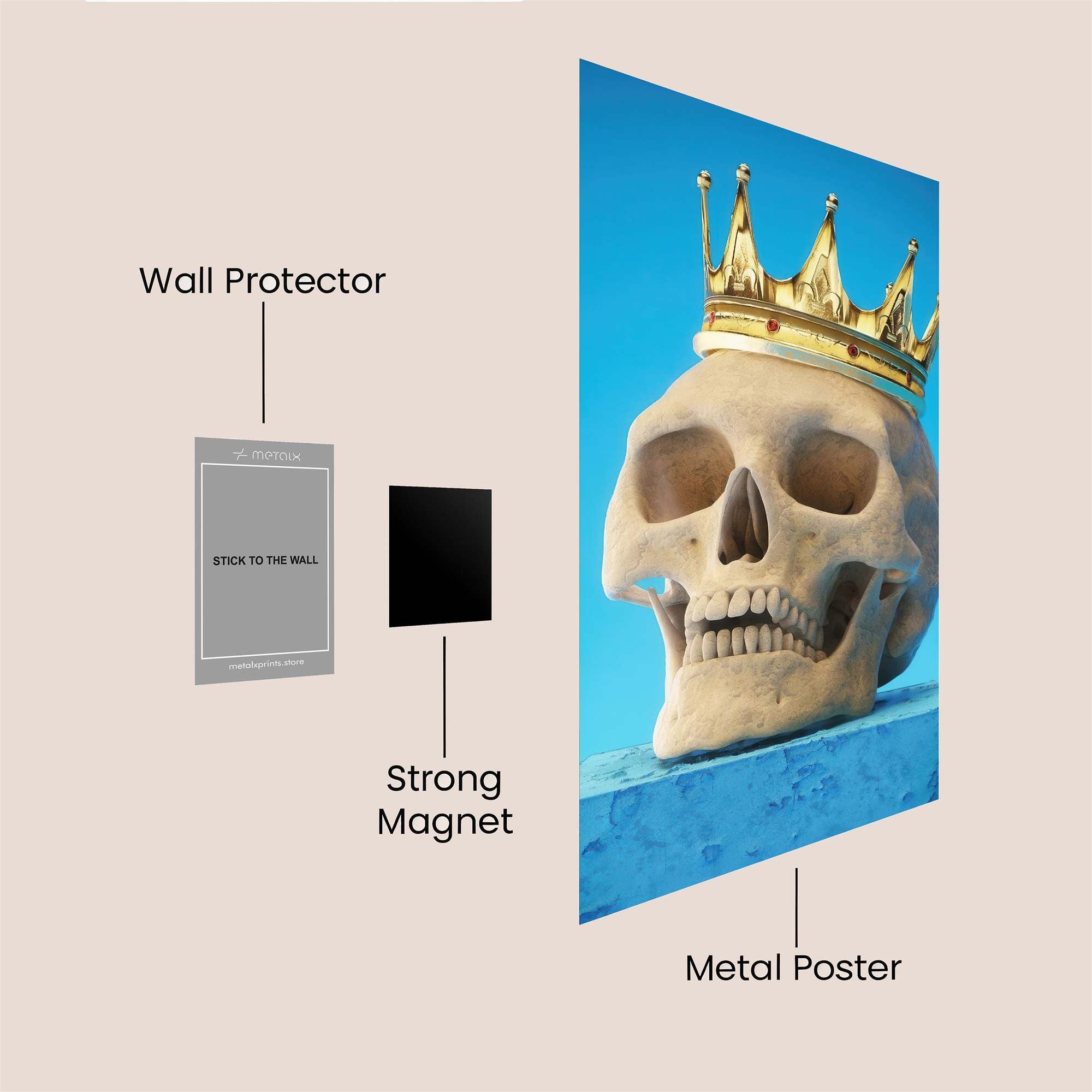 Regal Mortality Safe Wall Magnetic / M
