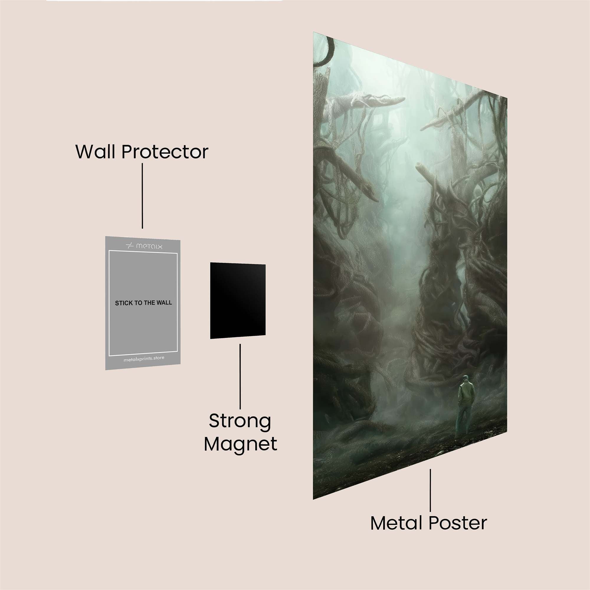 Mystic Enigma Safe Wall Magnetic / M