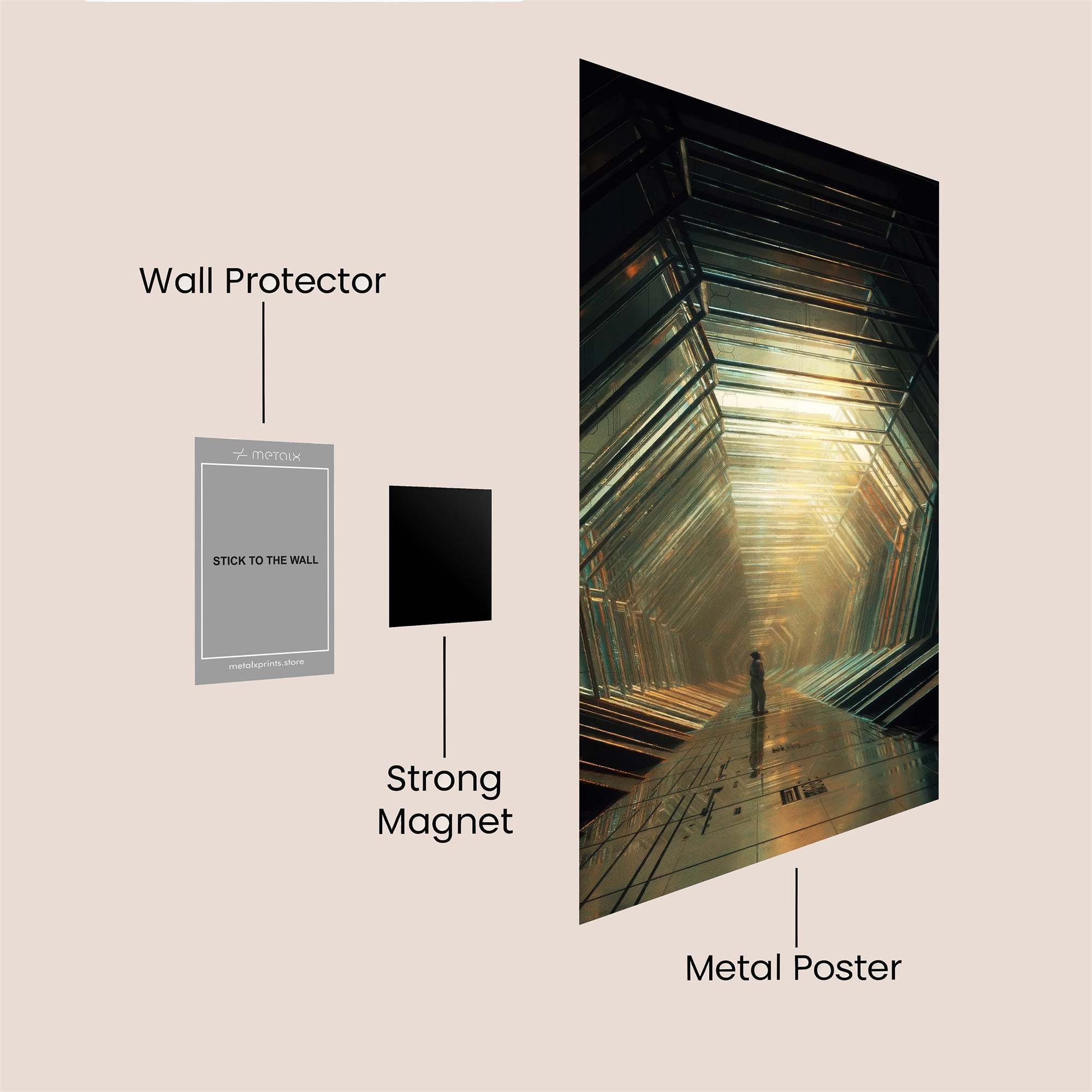 Portal Reverie Safe Wall Magnetic / M