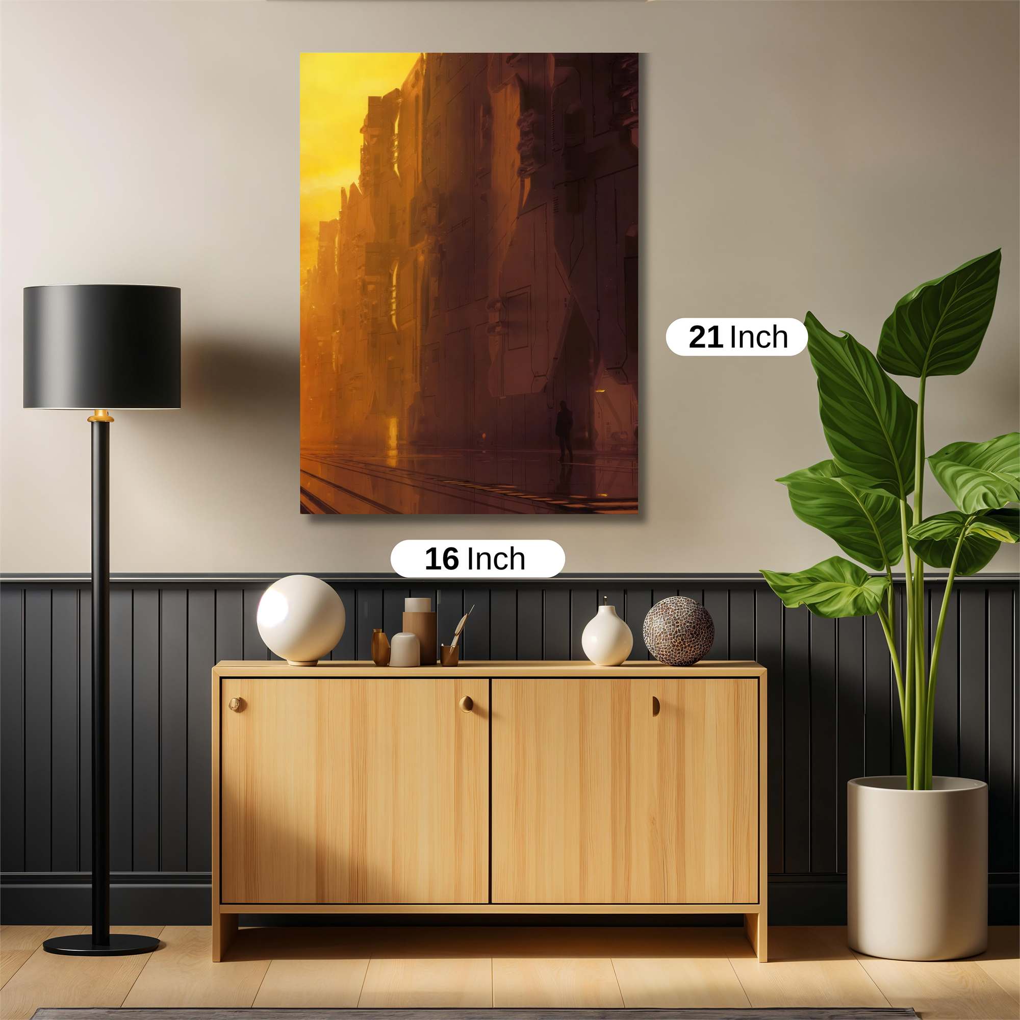 Sunset Enigma Safe Wall Magnetic / M