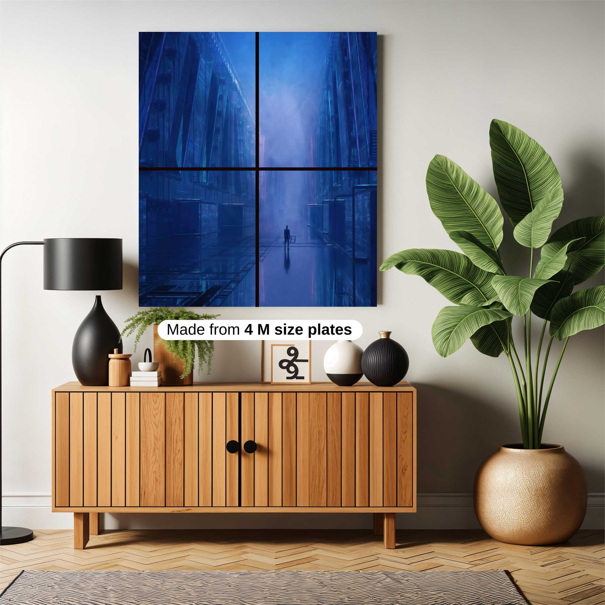 Silhouette Solitude Safe Wall Magnetic / M