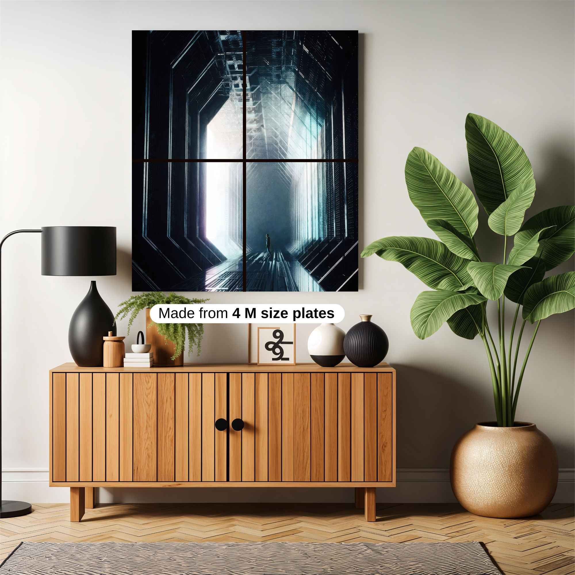 Futuristic Reverie Safe Wall Magnetic / M