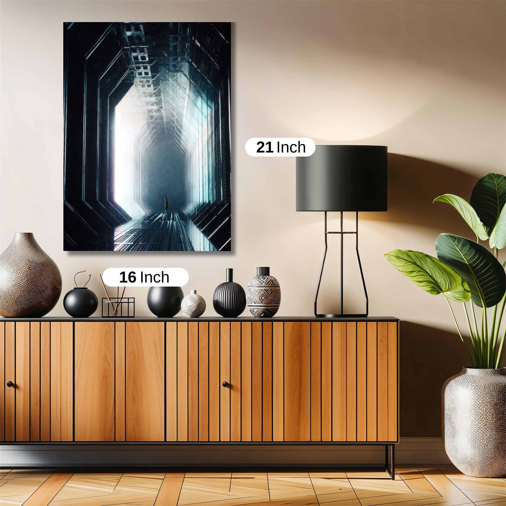 Futuristic Reverie Safe Wall Magnetic / M