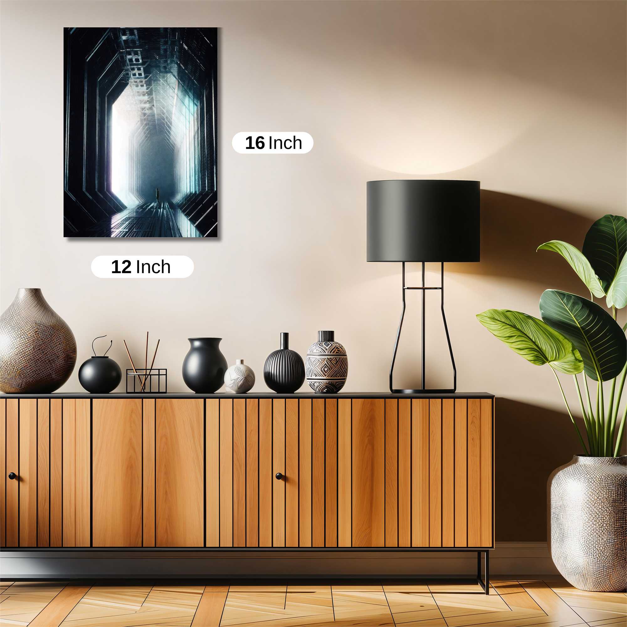 Futuristic Reverie Safe Wall Magnetic / M