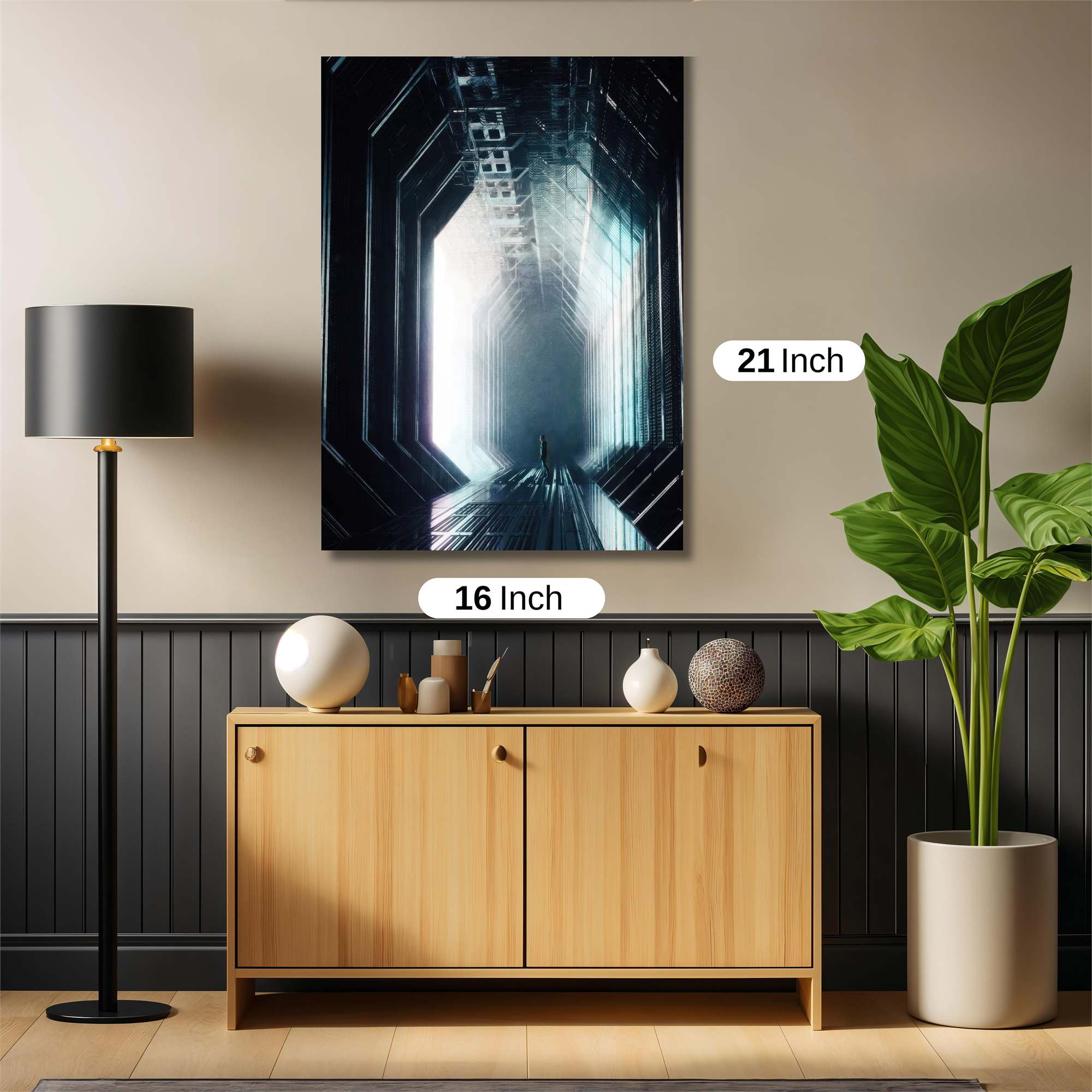 Futuristic Reverie Safe Wall Magnetic / M