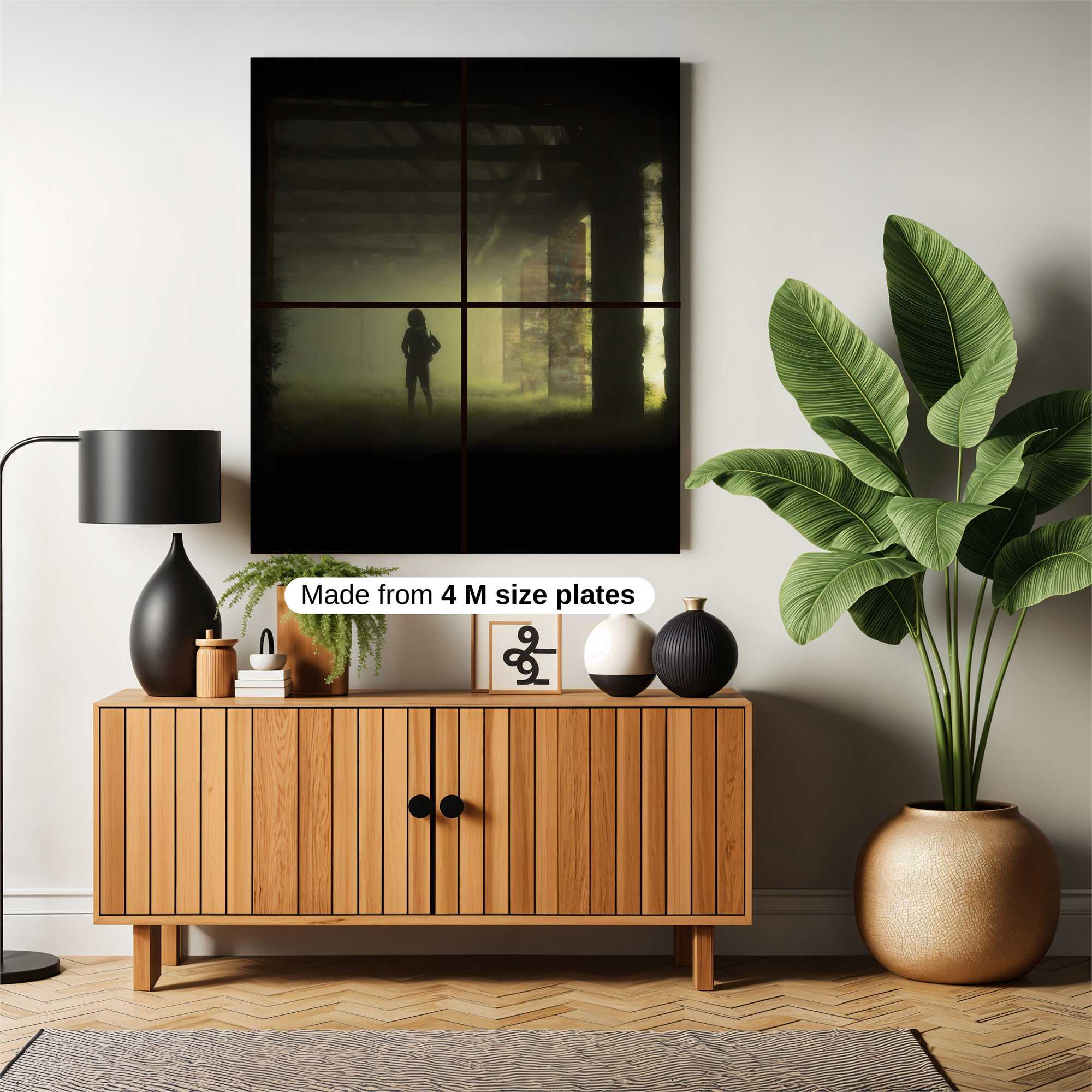 Silhouette Mystery Safe Wall Magnetic / M