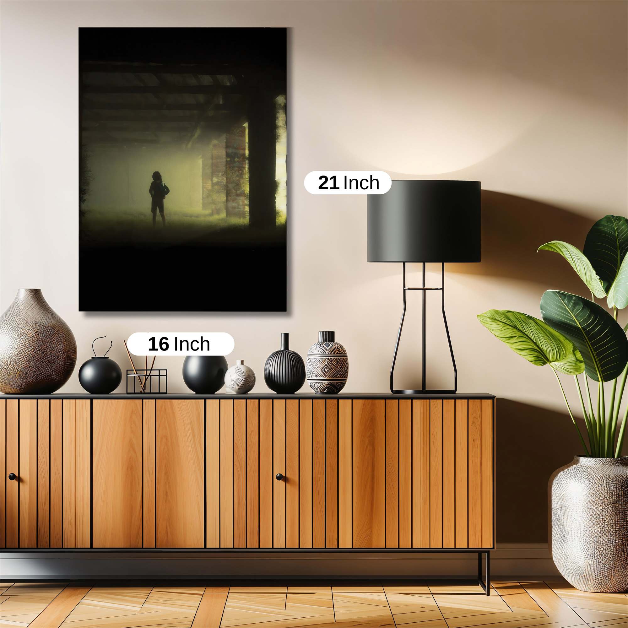 Silhouette Mystery Safe Wall Magnetic / M