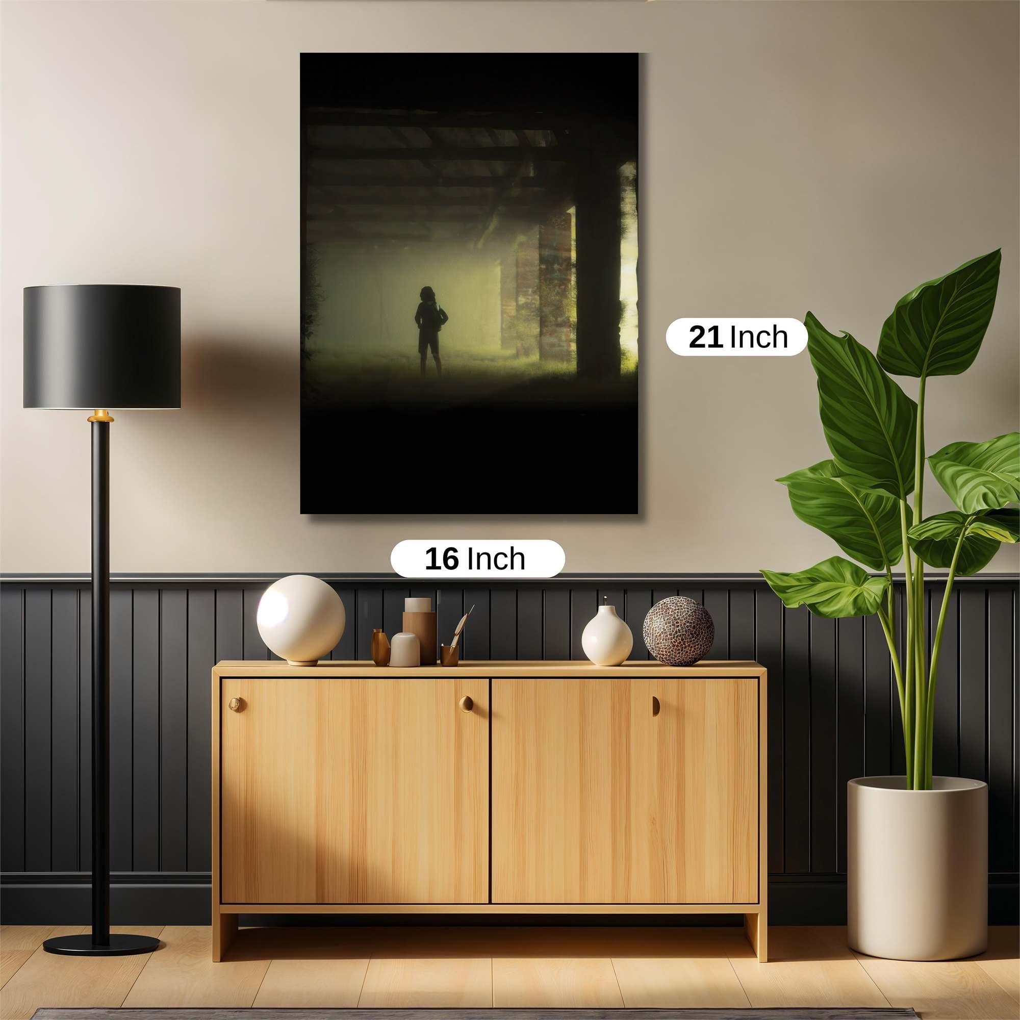 Silhouette Mystery Safe Wall Magnetic / M