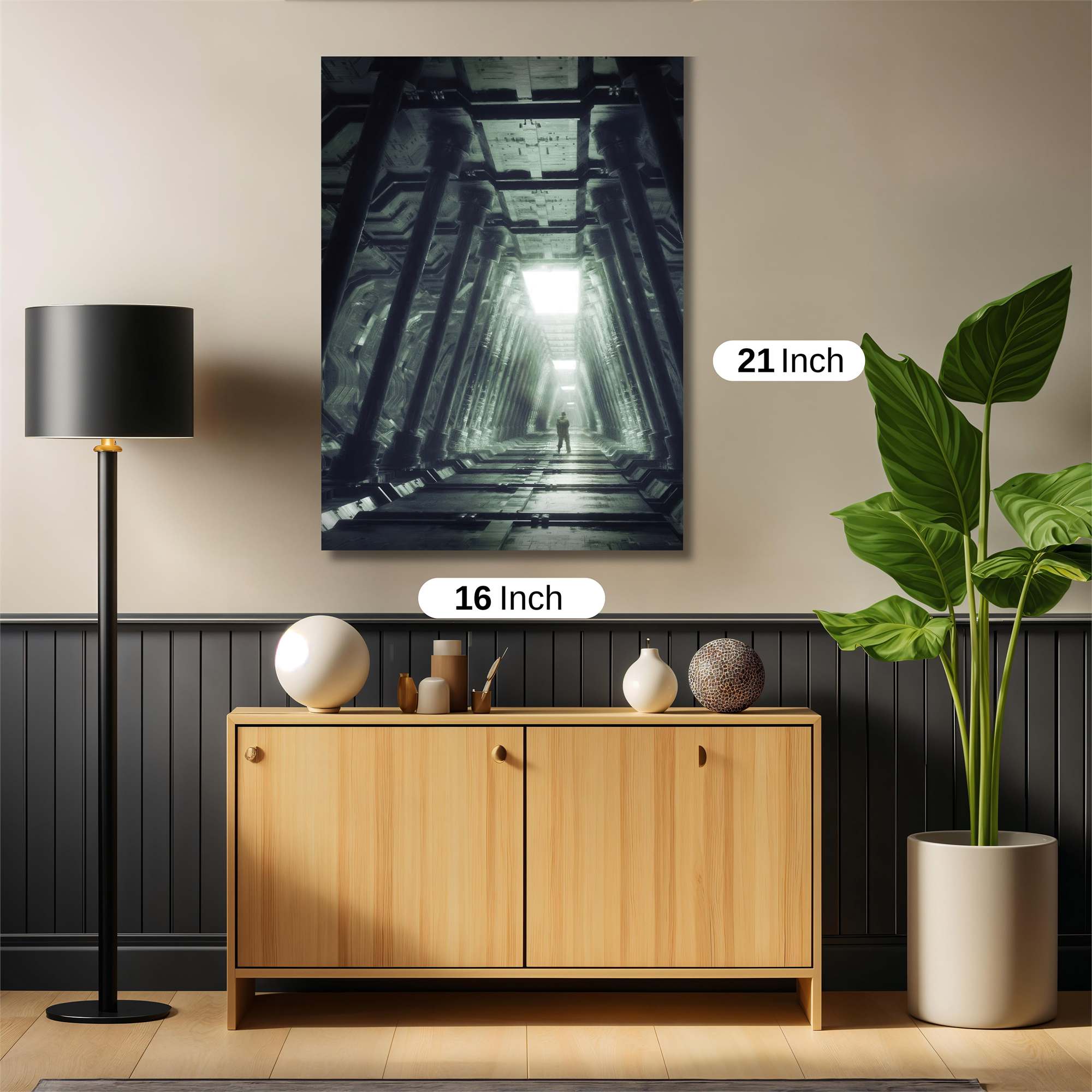 Echoing Vastness Safe Wall Magnetic / M