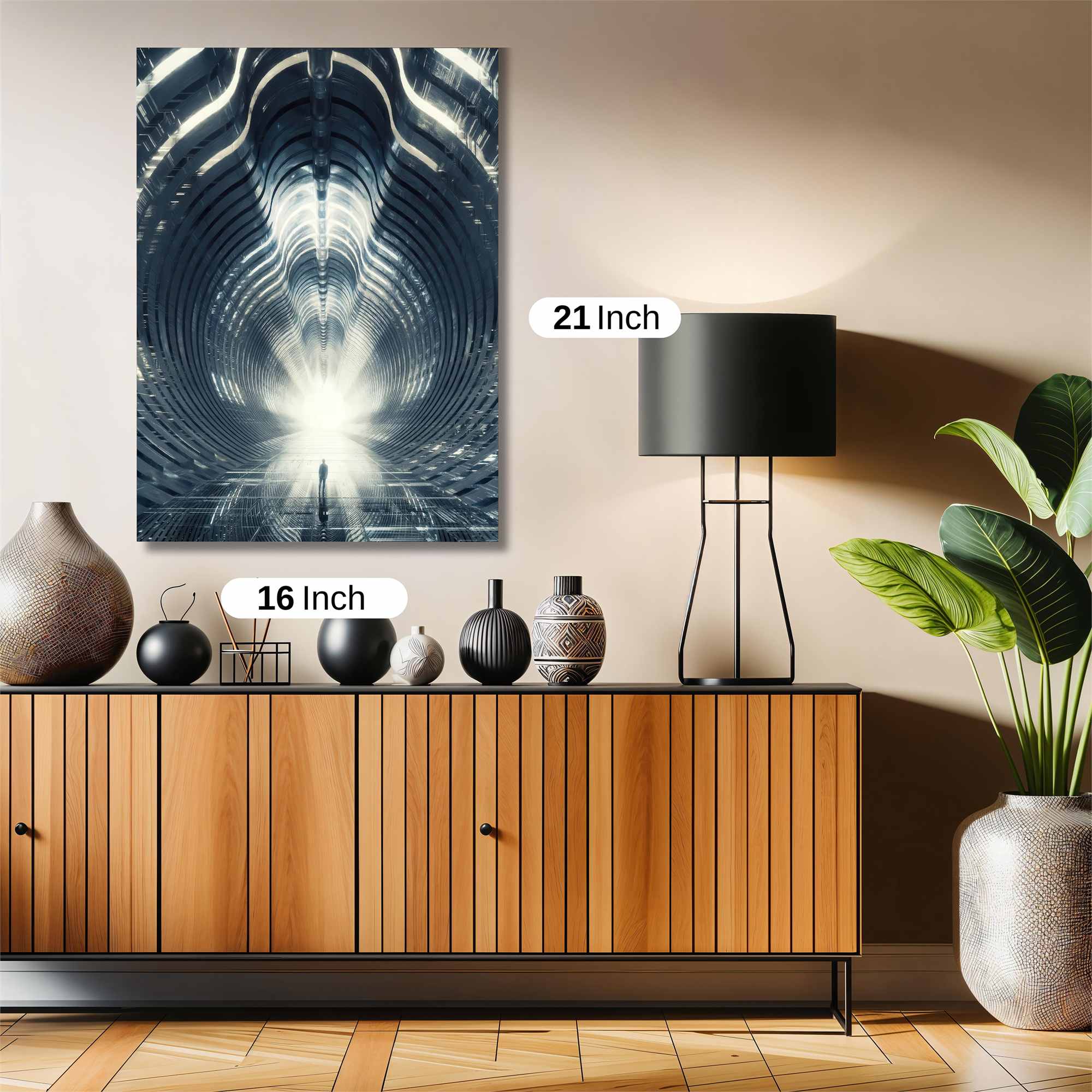 Futuristic Reverie Safe Wall Magnetic / M