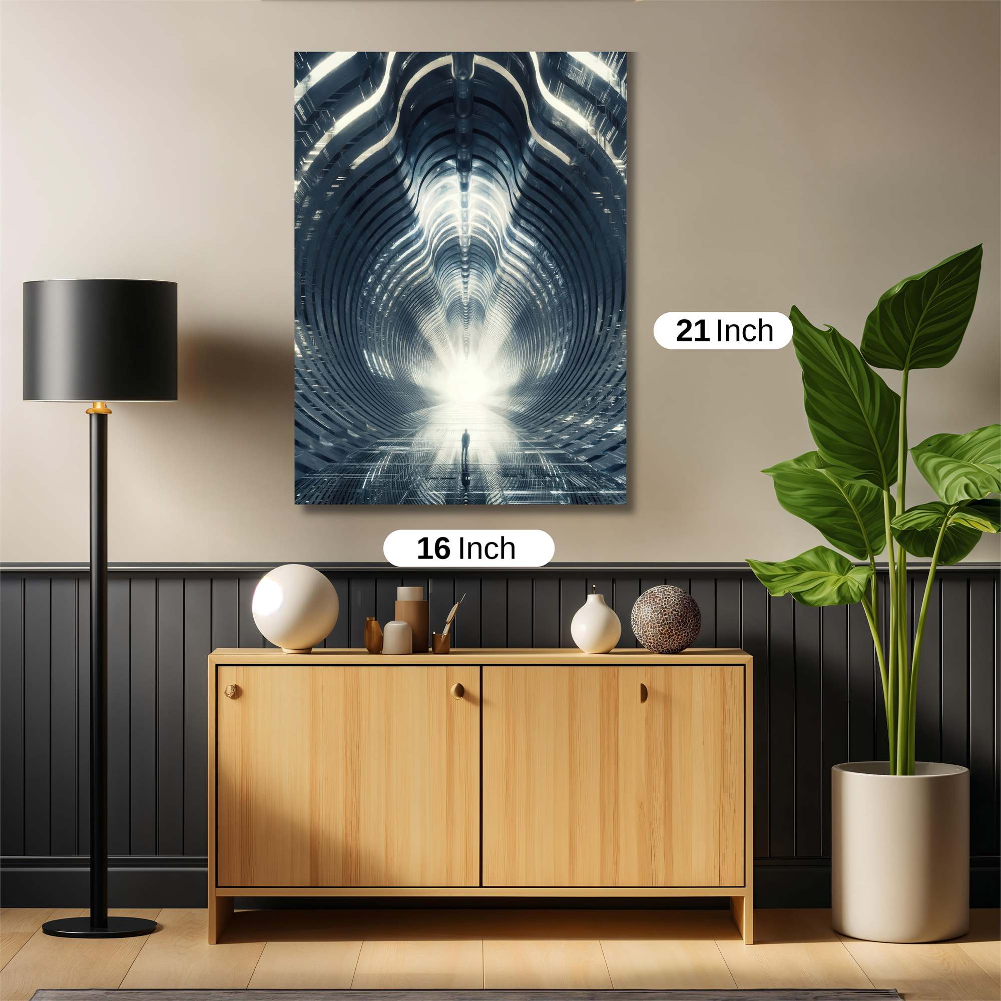 Futuristic Reverie Safe Wall Magnetic / M