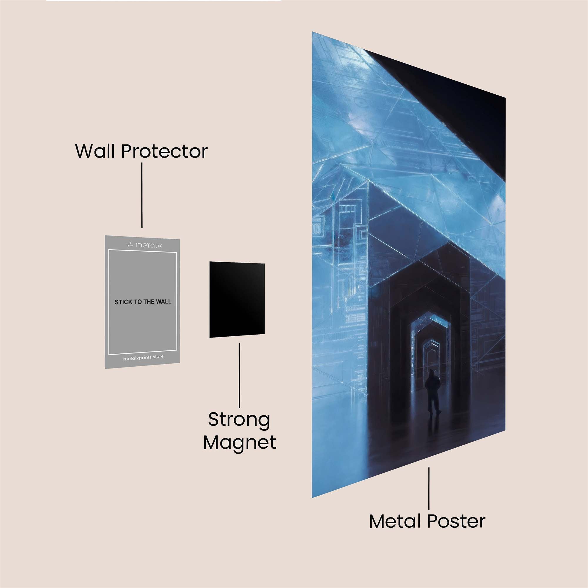 Frozen Passage Safe Wall Magnetic / M