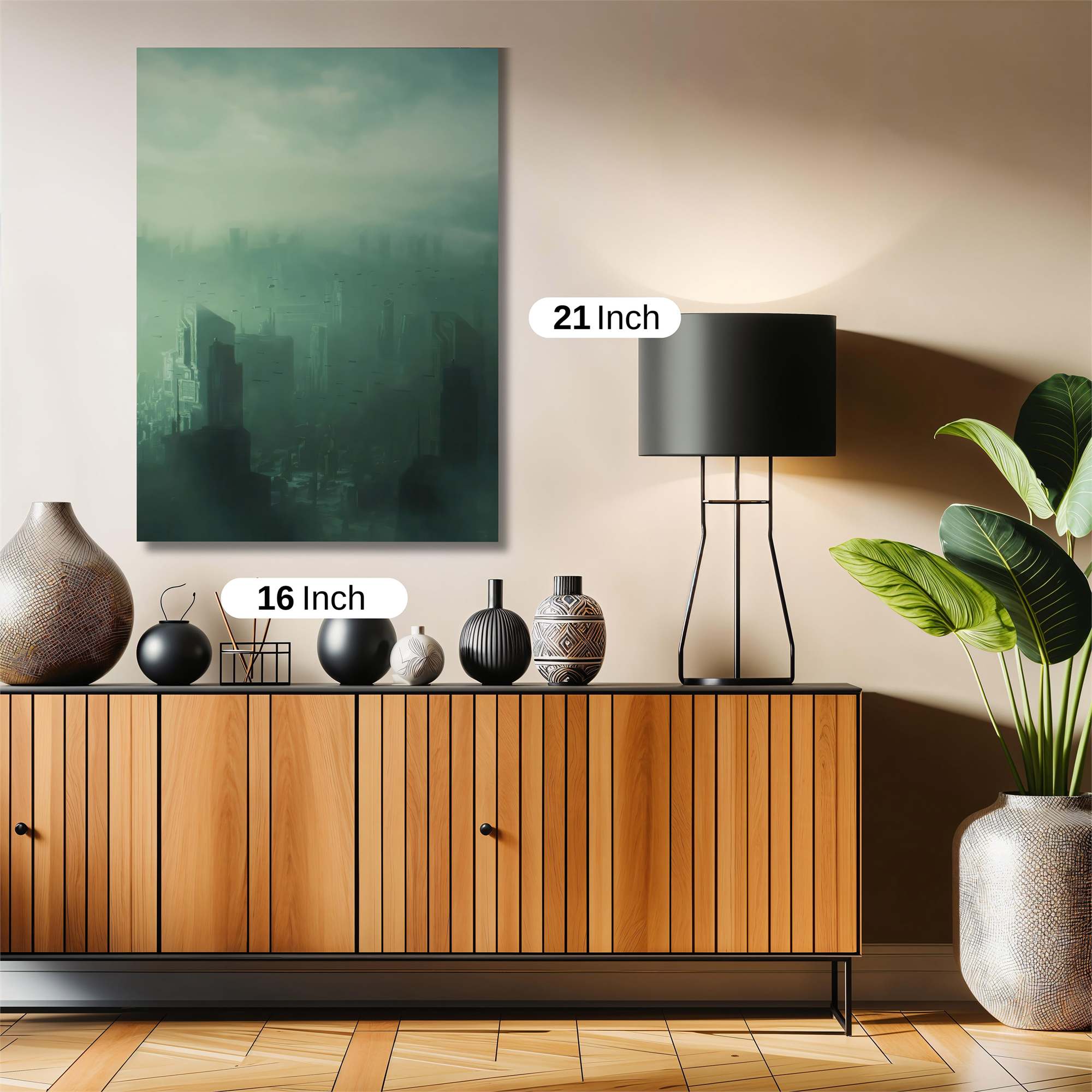 Futuristic Haze Safe Wall Magnetic / M