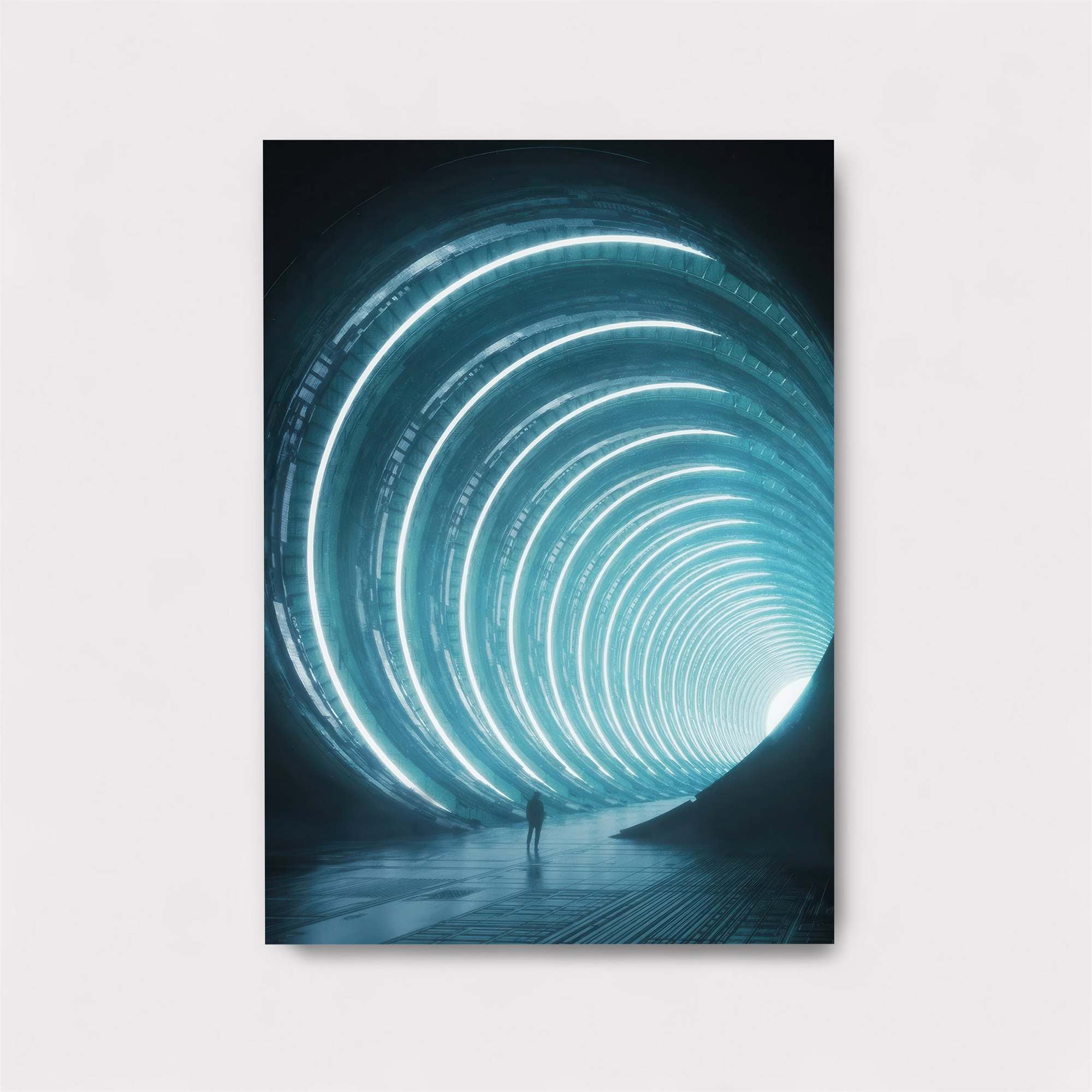 Futuristic Passage Safe Wall Magnetic / M