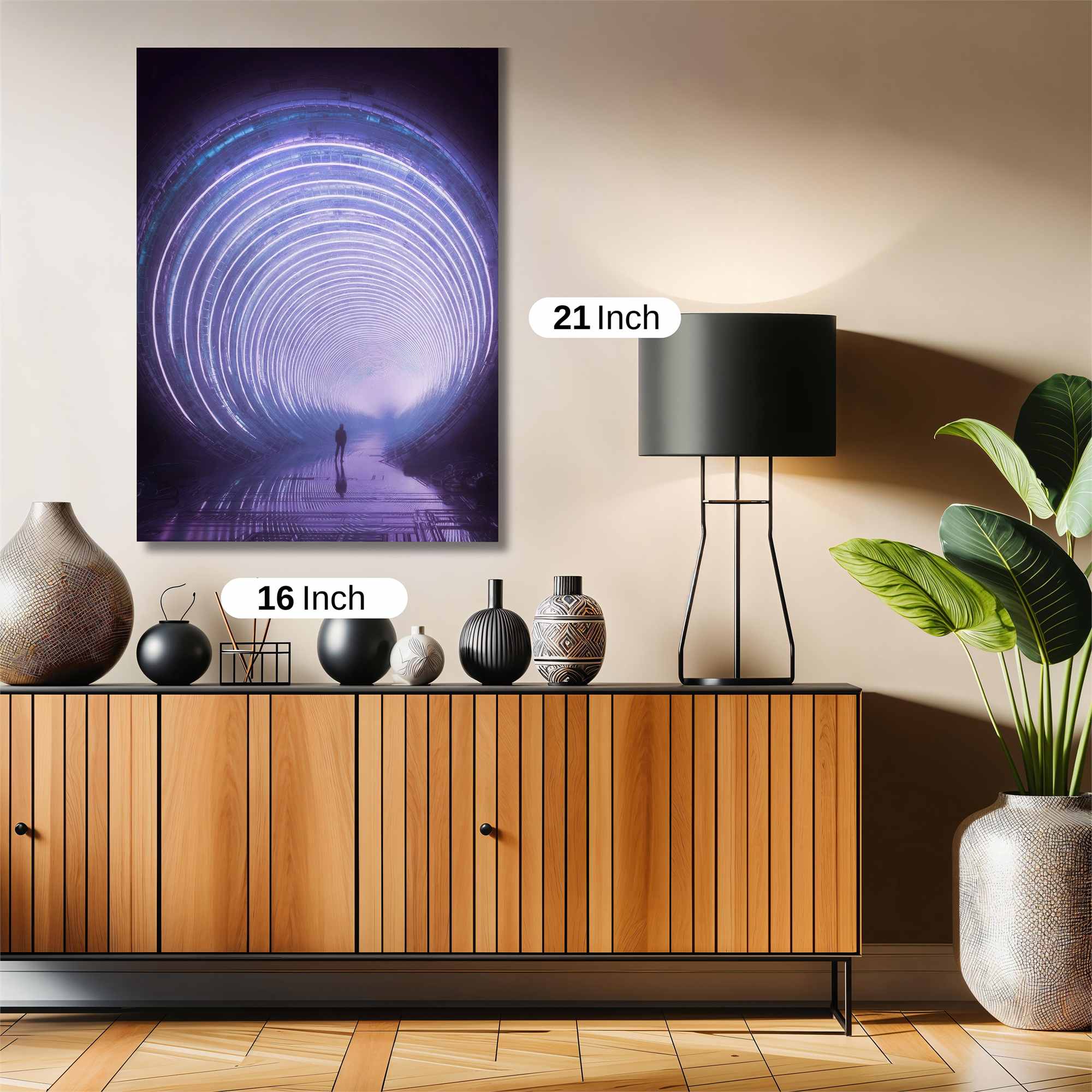 Violet Vortex Safe Wall Magnetic / M