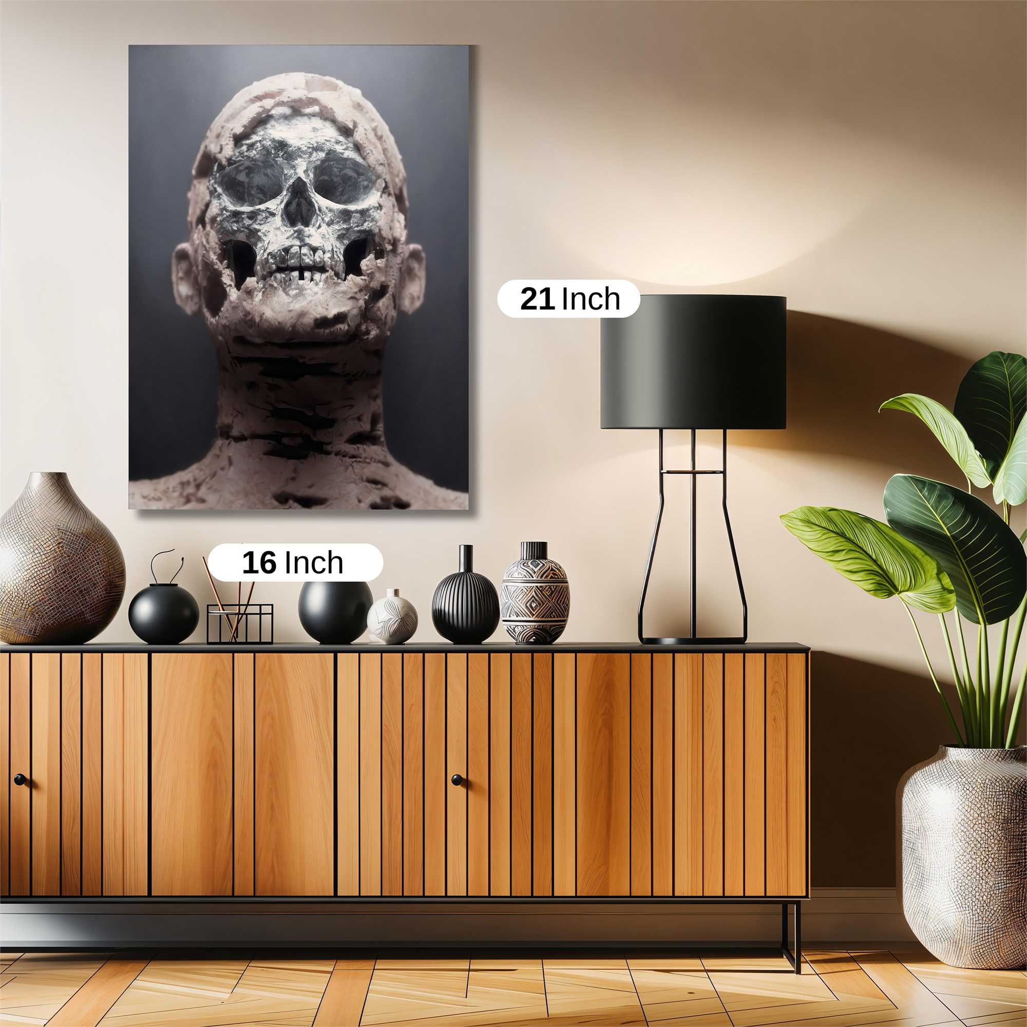 Eroded Majesty Safe Wall Magnetic / M