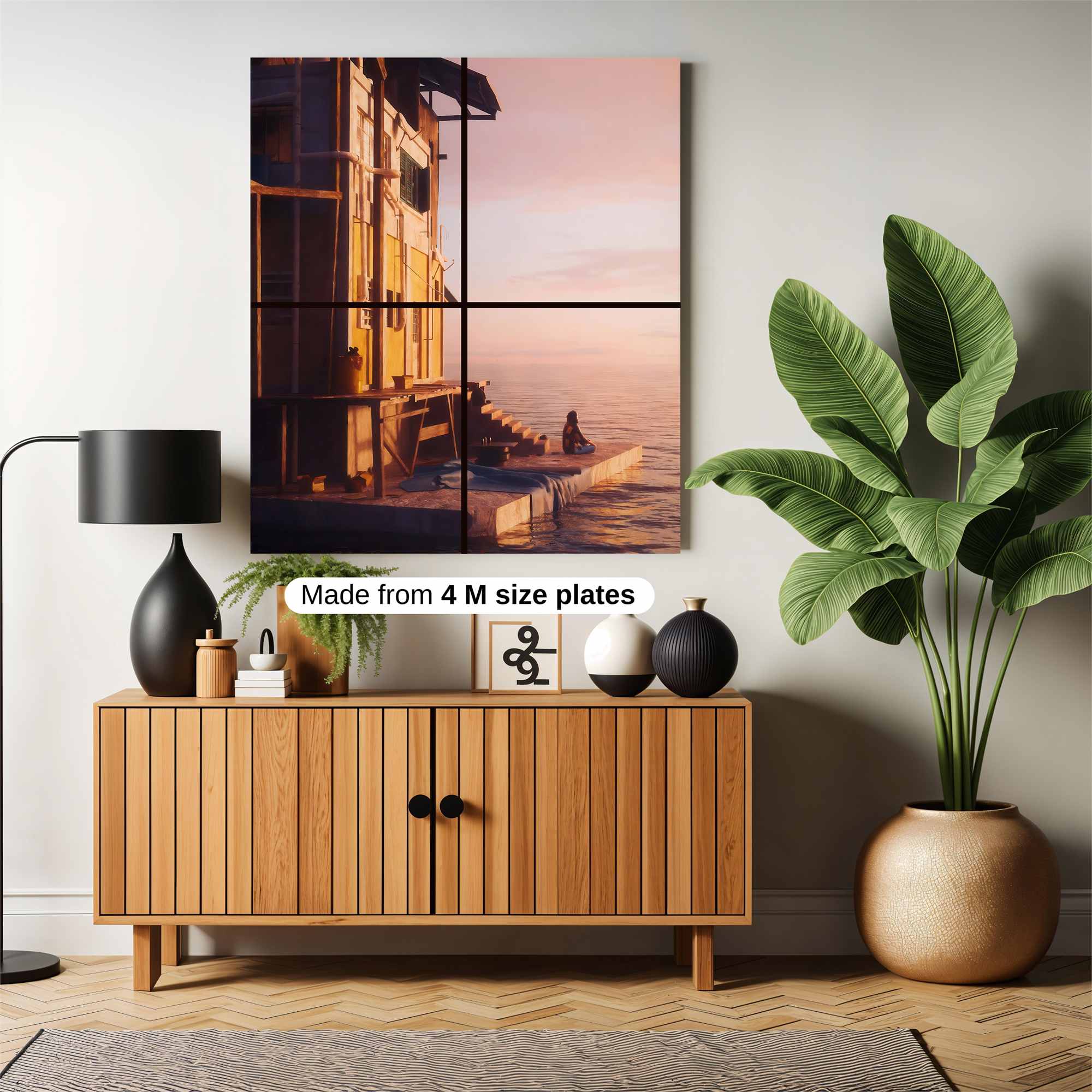 Seaside Serenity Safe Wall Magnetic / M