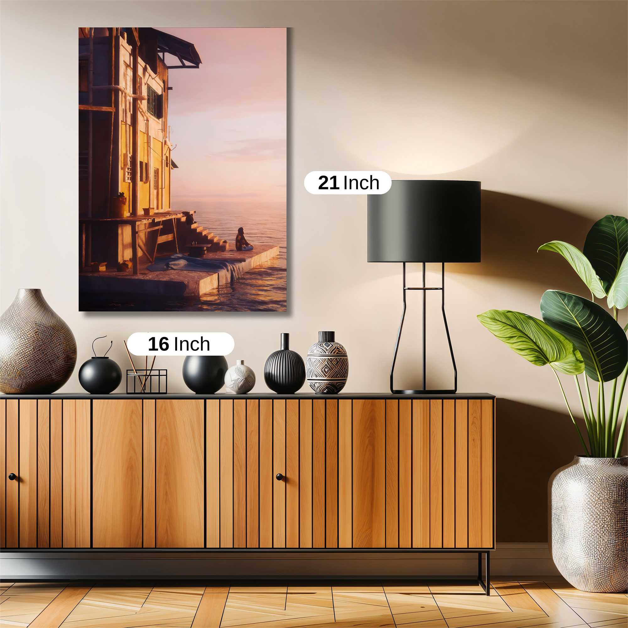 Seaside Serenity Safe Wall Magnetic / M