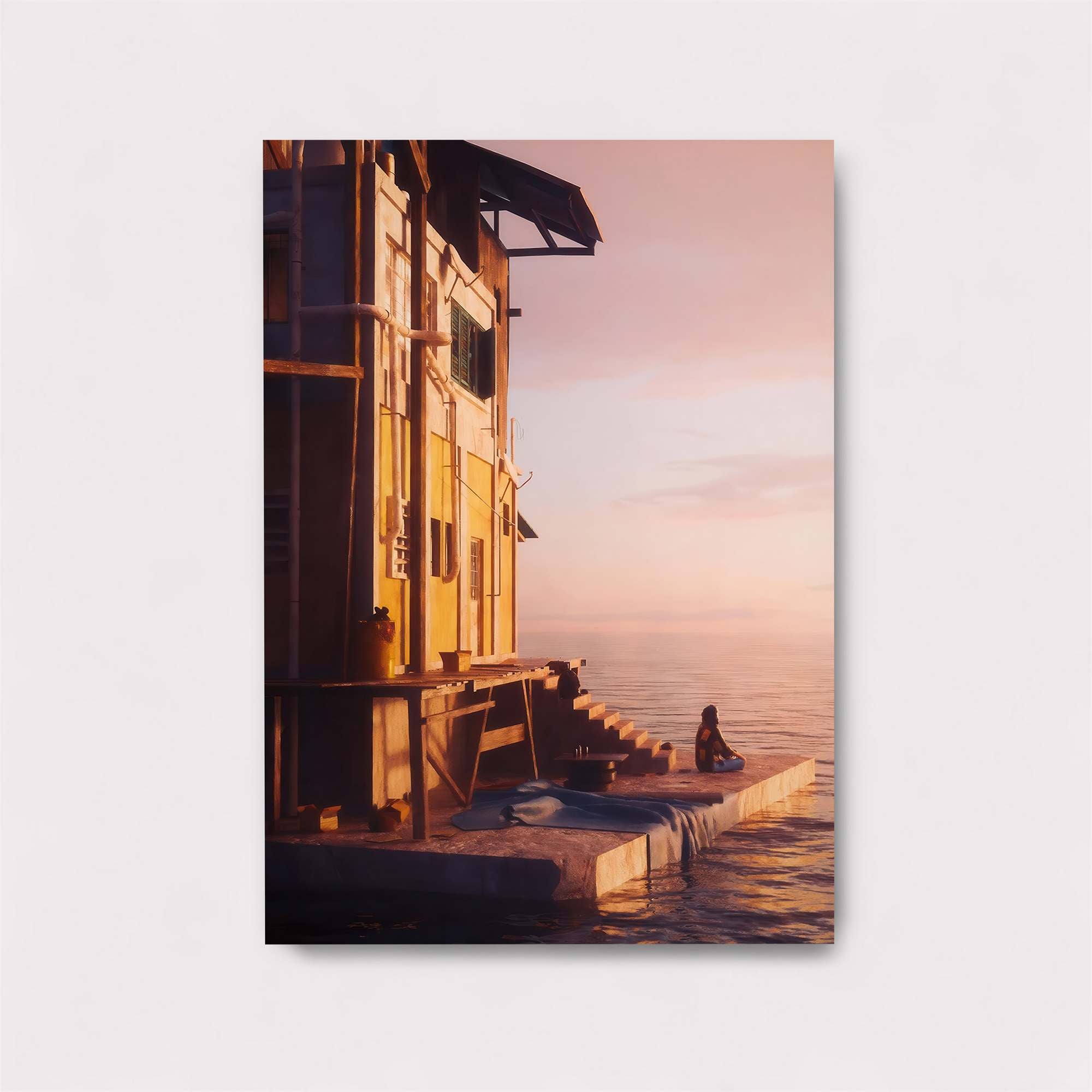 Seaside Serenity Safe Wall Magnetic / M