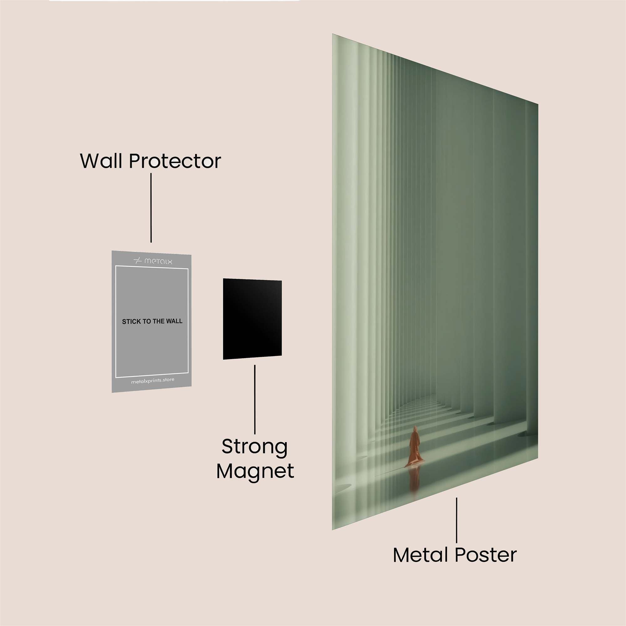 Solitary Passage Safe Wall Magnetic / M