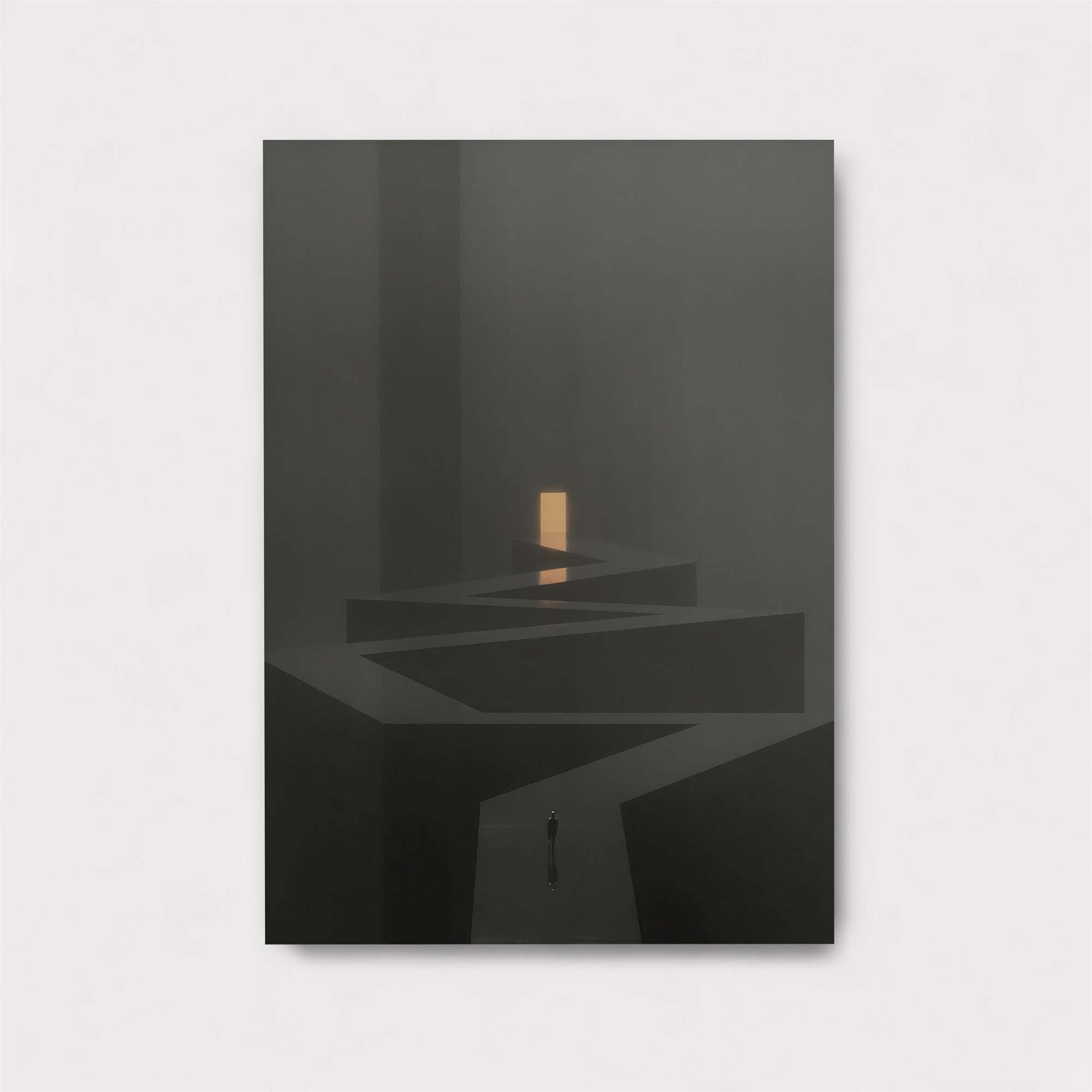 Labyrinthine Solitude Safe Wall Magnetic / M