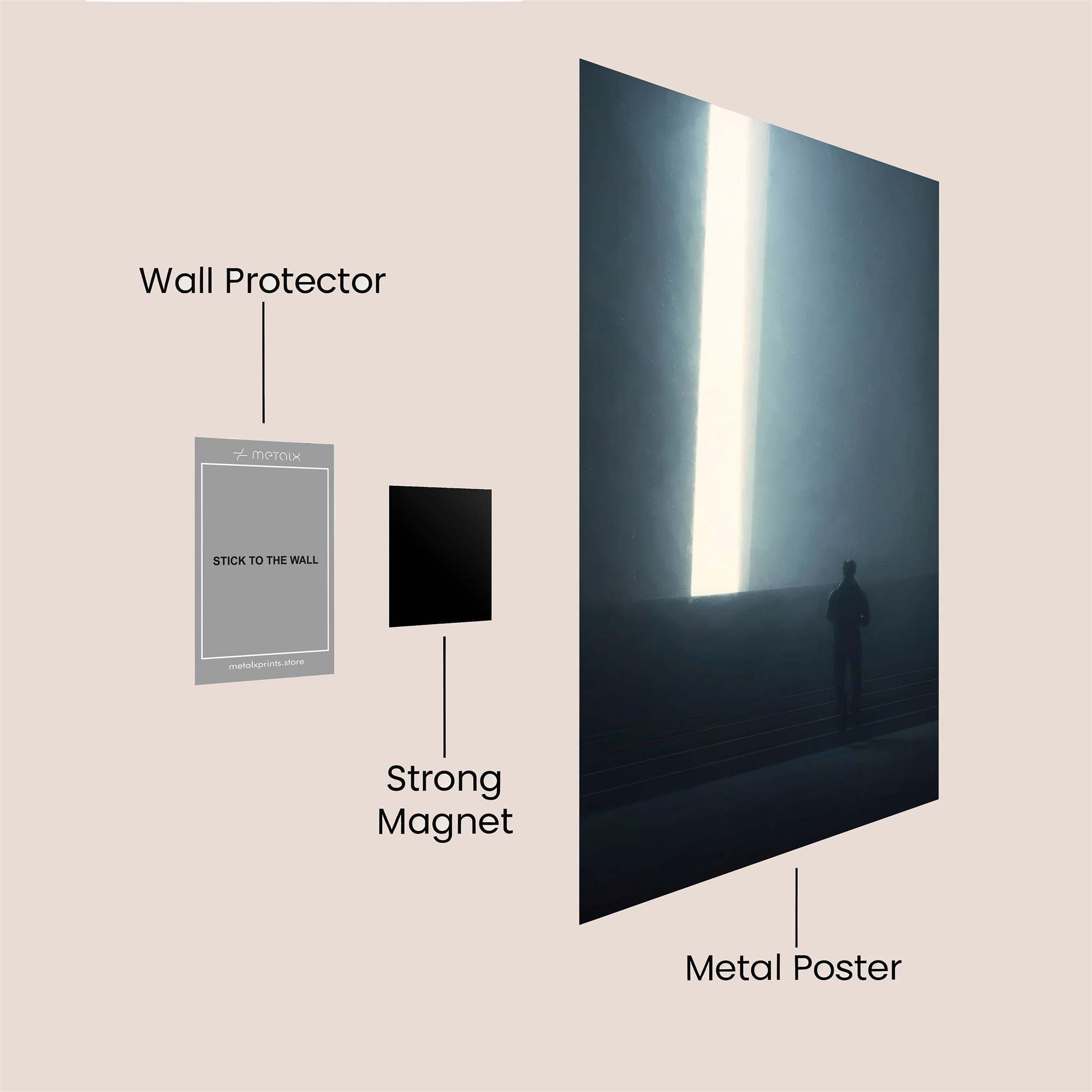 Portal Reverie Safe Wall Magnetic / M