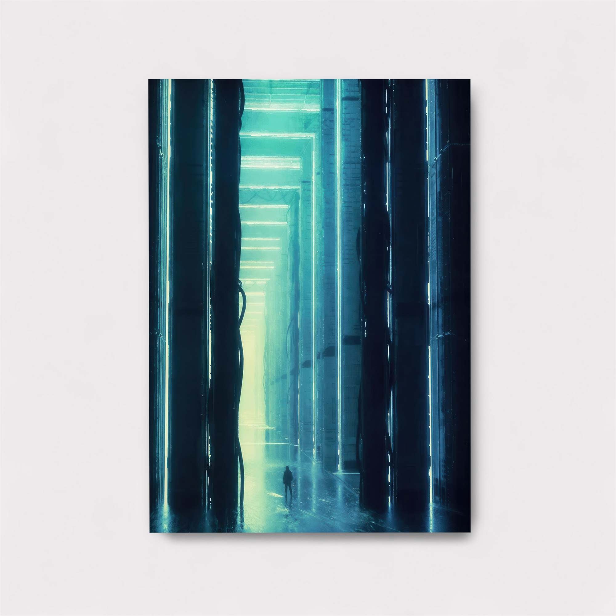 Neon Labyrinth Safe Wall Magnetic / M