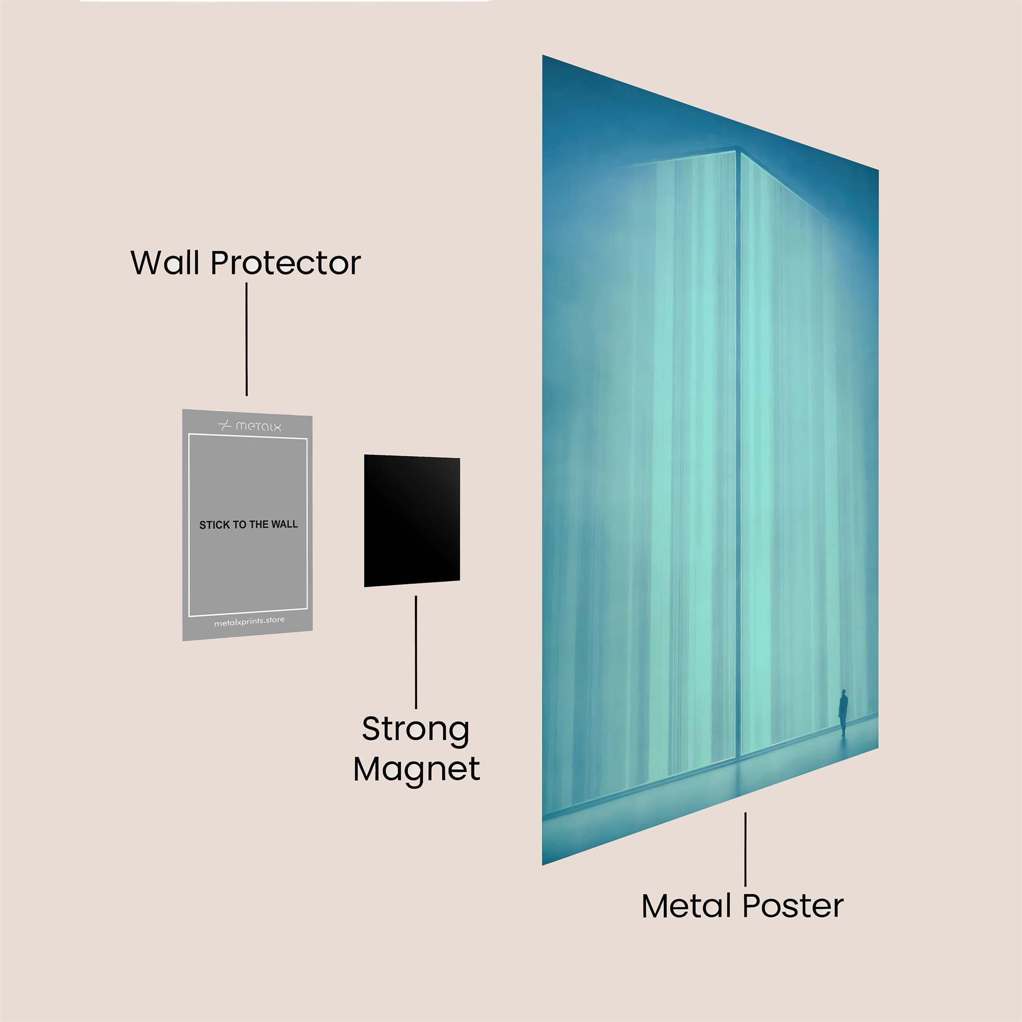 Monolithic Awe Safe Wall Magnetic / M