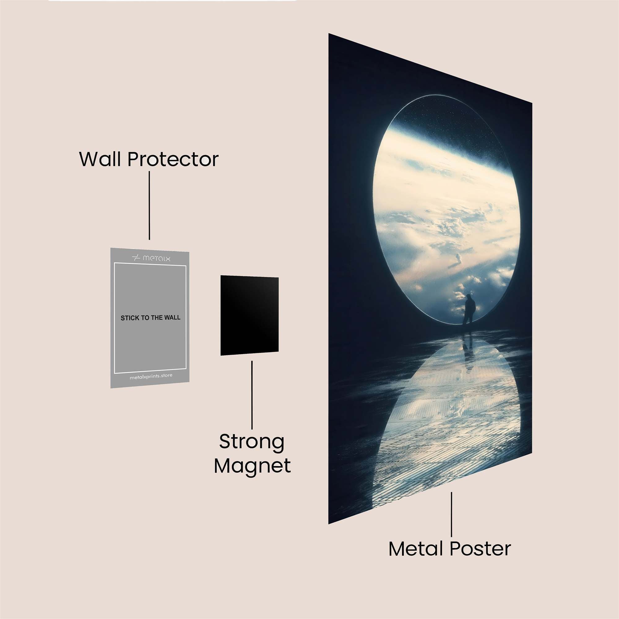 Celestial Portal Safe Wall Magnetic / M