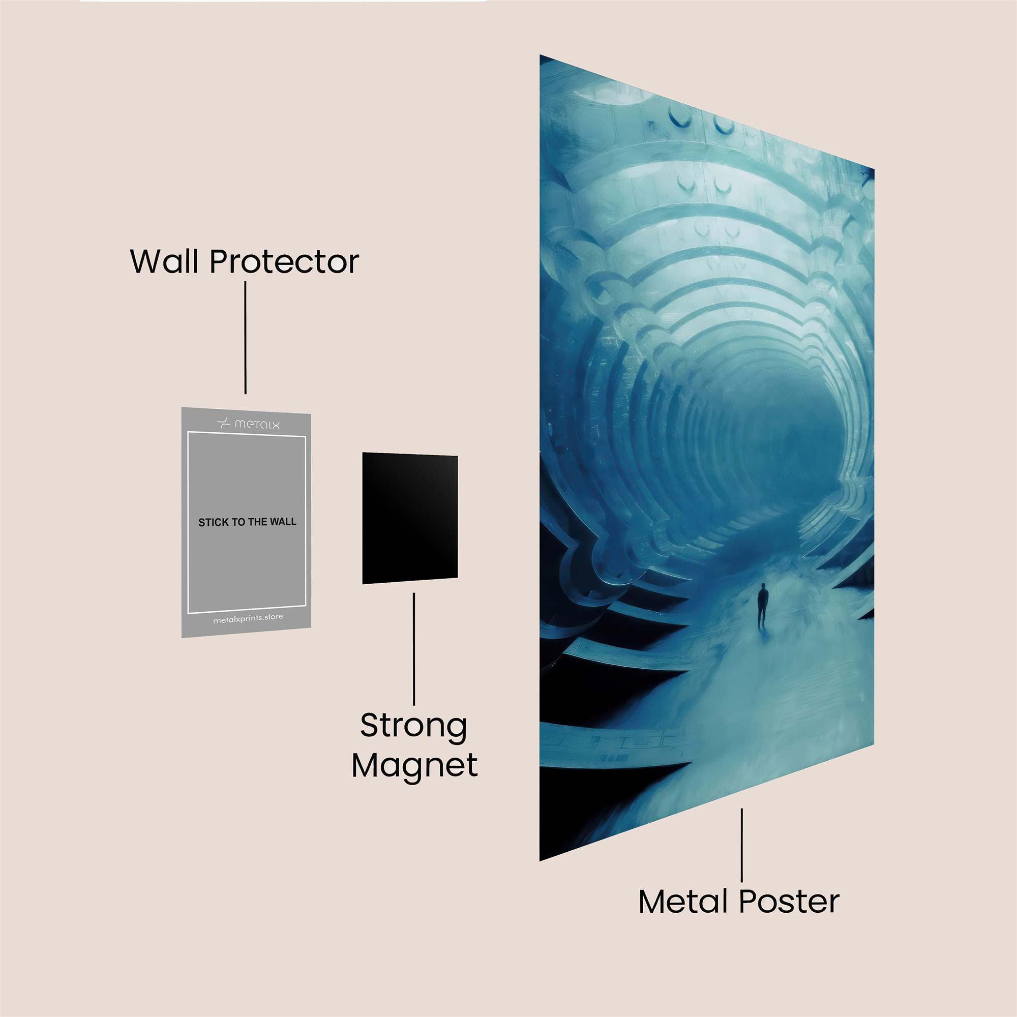 Infinite Tranquility Safe Wall Magnetic / M