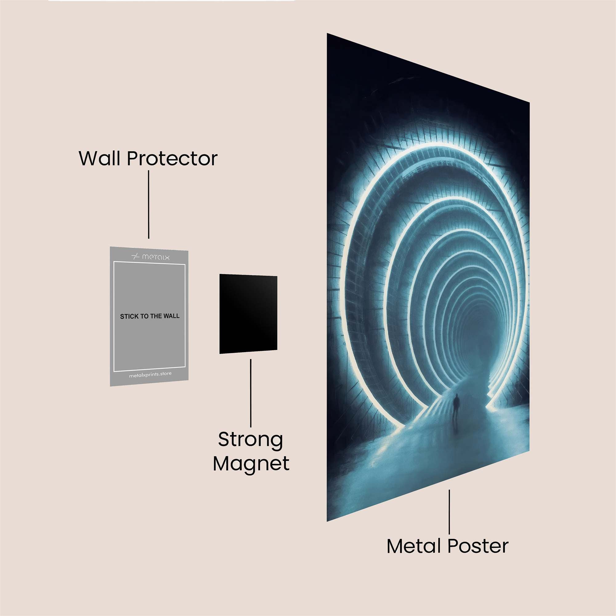 Neon Odyssey Safe Wall Magnetic / M