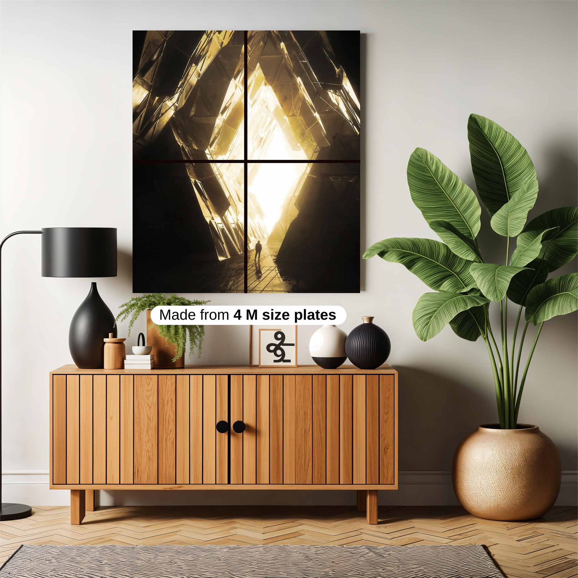 Golden Passage Safe Wall Magnetic / M