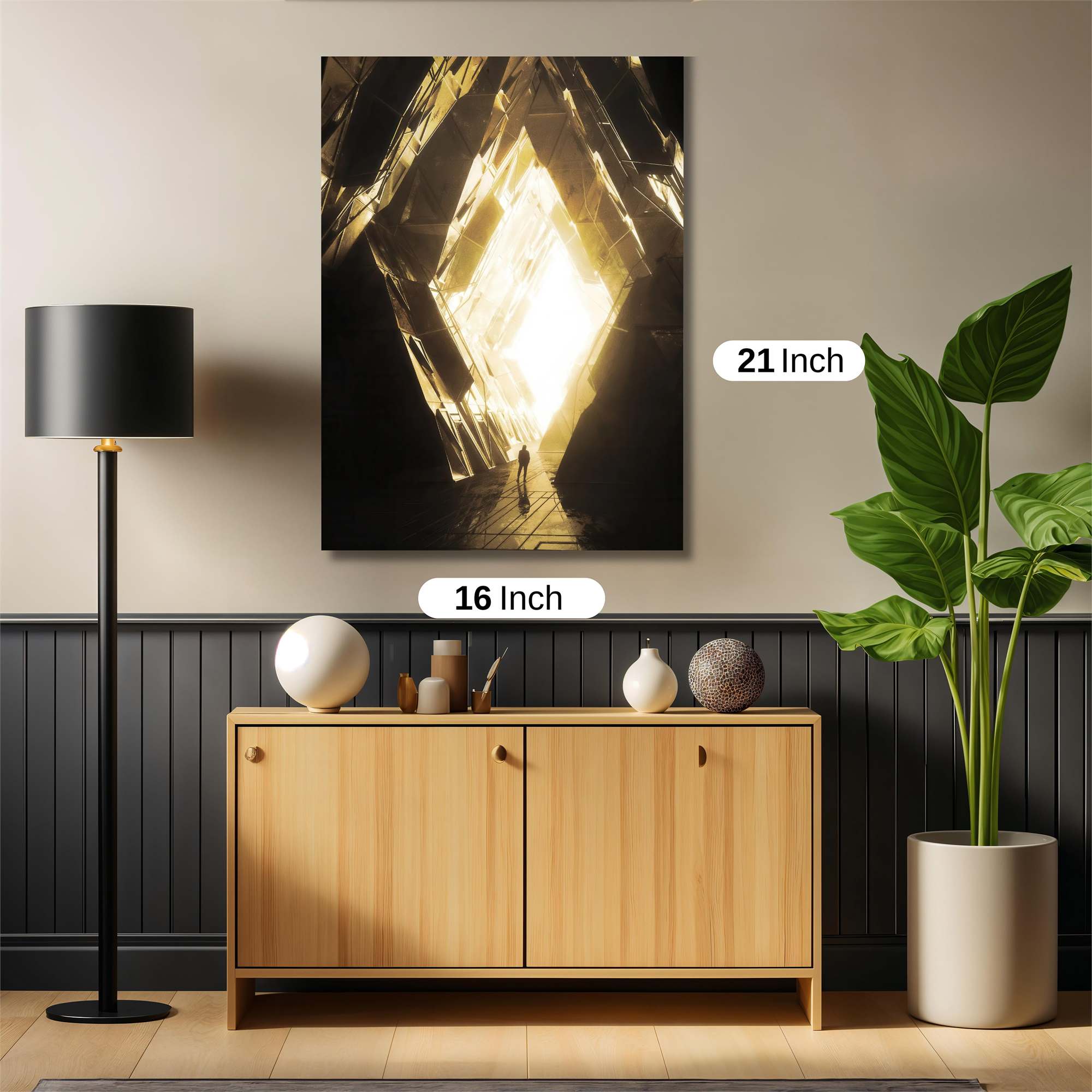 Golden Passage Safe Wall Magnetic / M